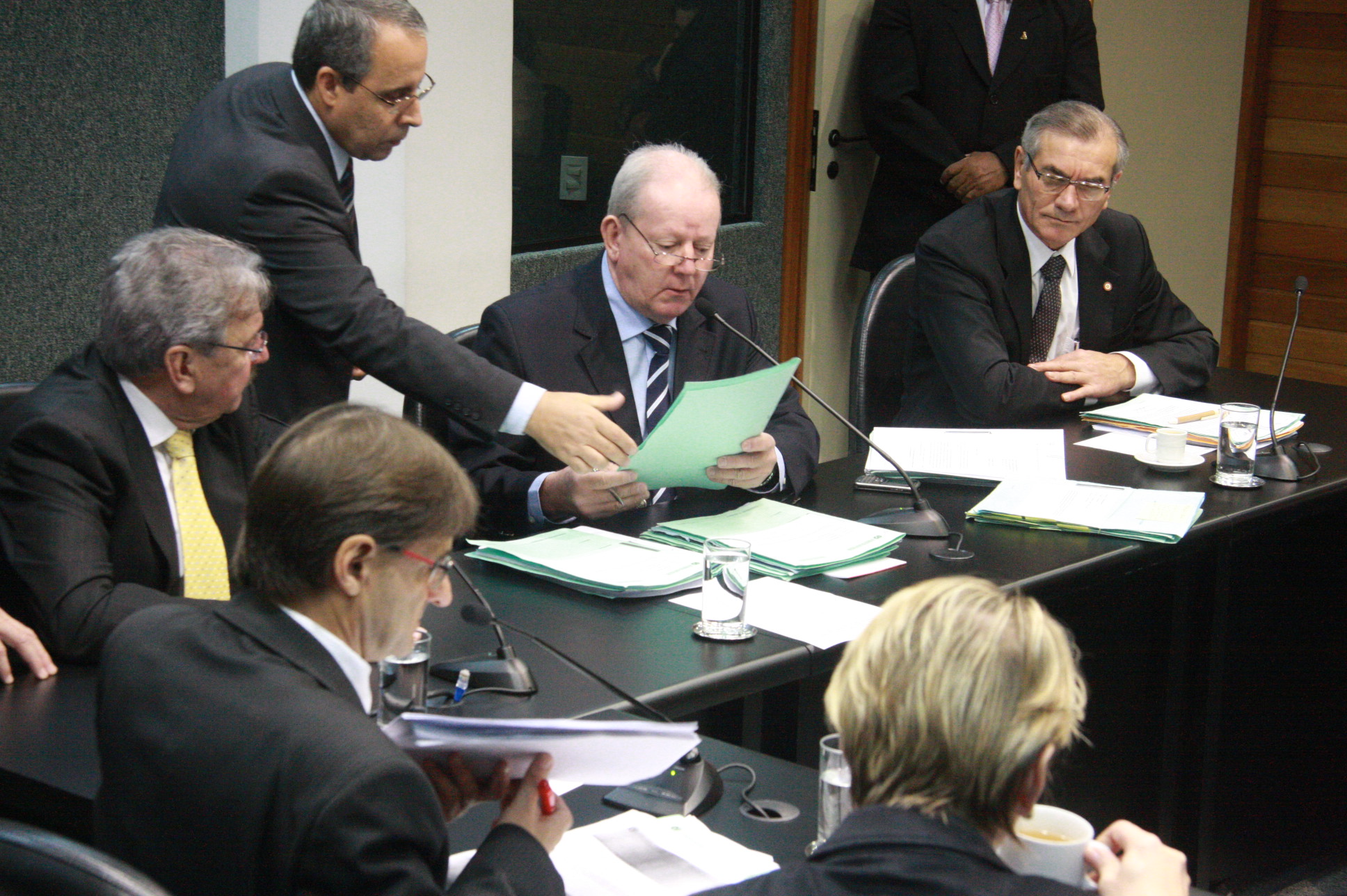 Reunião da Comissão de Constituição e Justiça. Foto: Jonas Lemos Campos/Agência AL