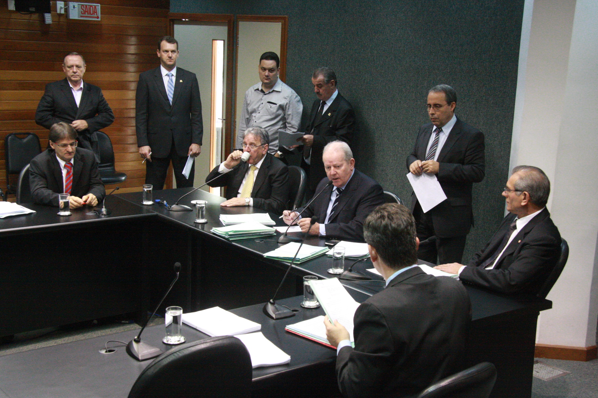 Reunião da Comissão de Constituição e Justiça. Foto: Jonas Lemos Campos/Agência AL