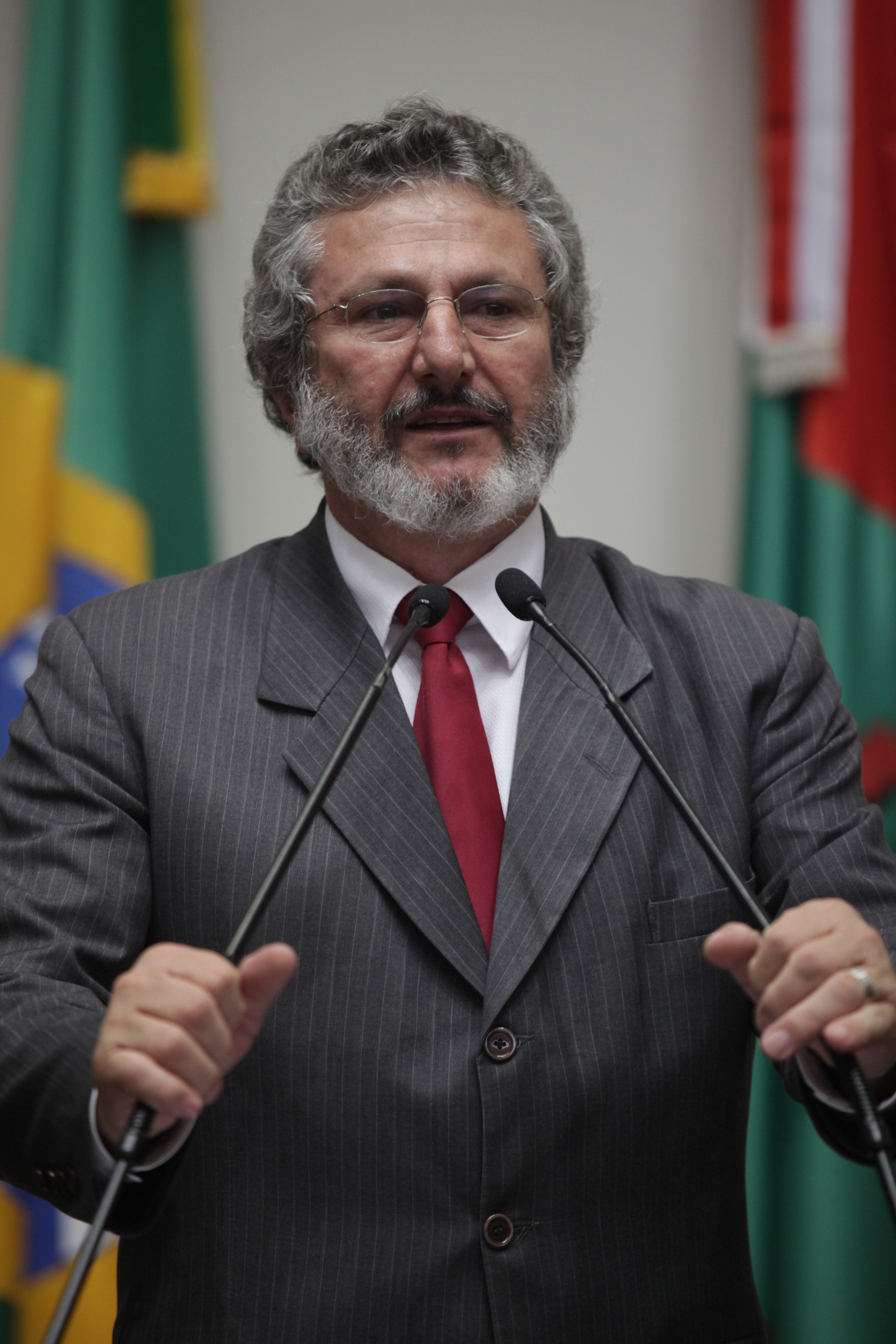 Sessão Ordinária - Plenário Osni Régis - Dep. Padre Pedro Baldissera (PT) - Foto: Carlos Kilian / Agência AL