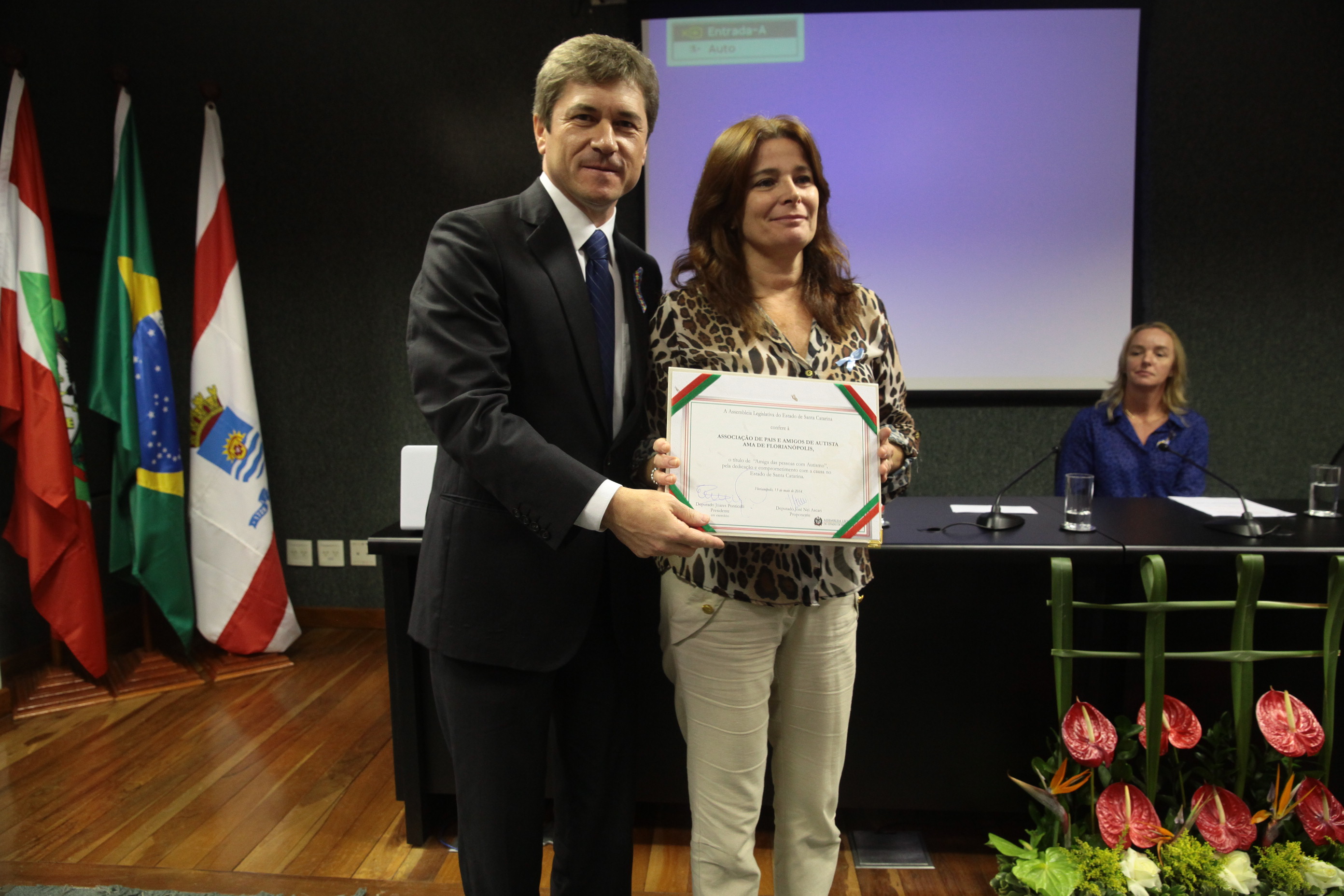 Seminário Descentralizado de Estudo e Conscientização sobre Autismo em Santa Catarina. Foto: Miriam Zomer/Agência AL