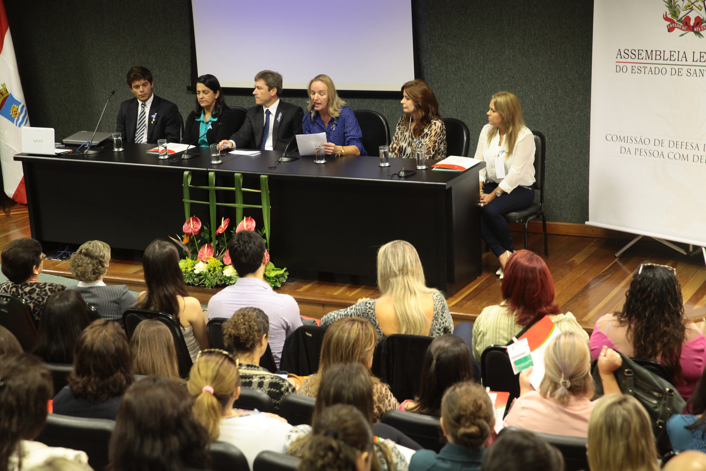 Seminário Descentralizado de Estudo e Conscientização sobre Autismo em Santa Catarina. Foto: Miriam Zomer/Agência AL