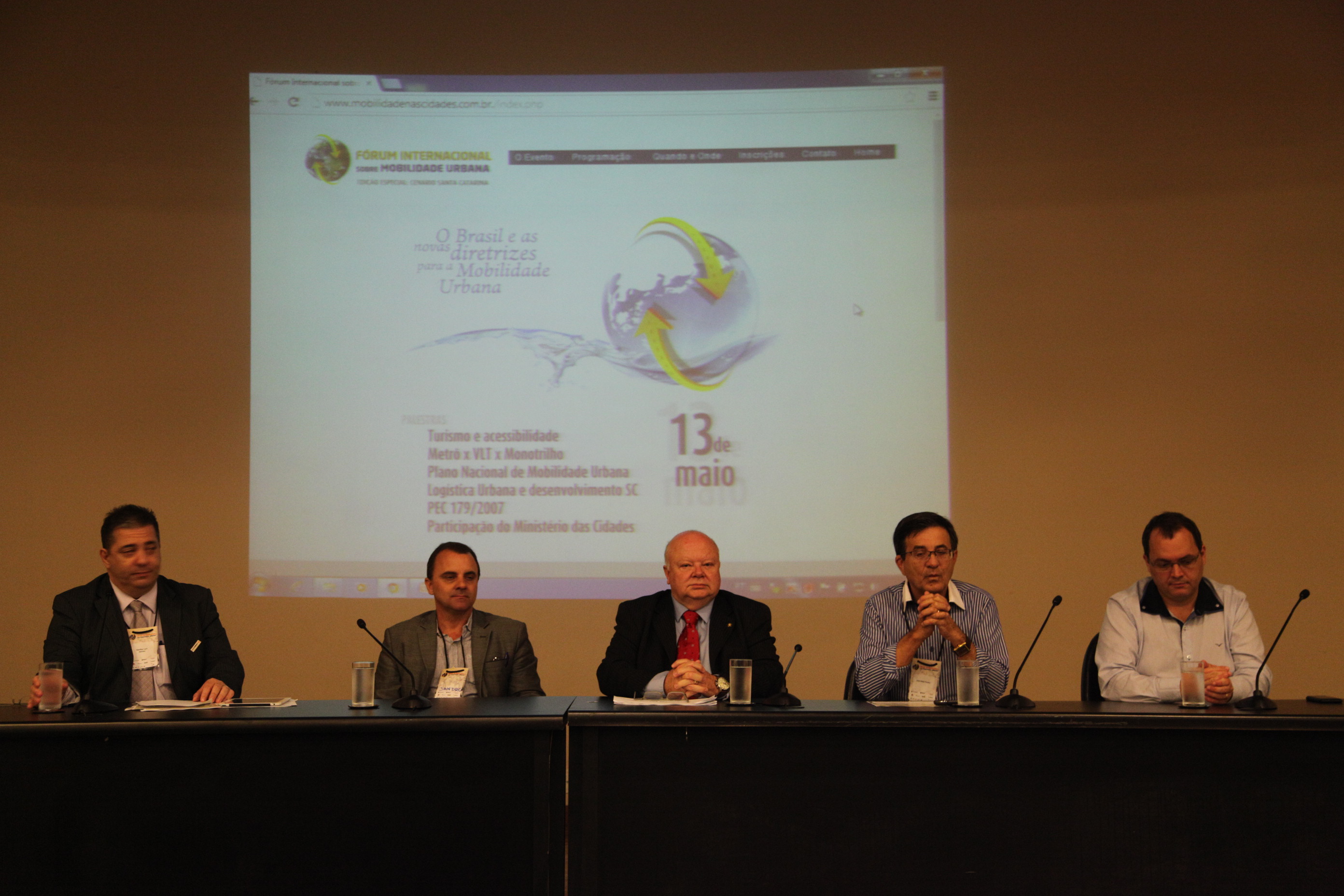 5º Fórum Internacional sobre Mobilidade Urbana