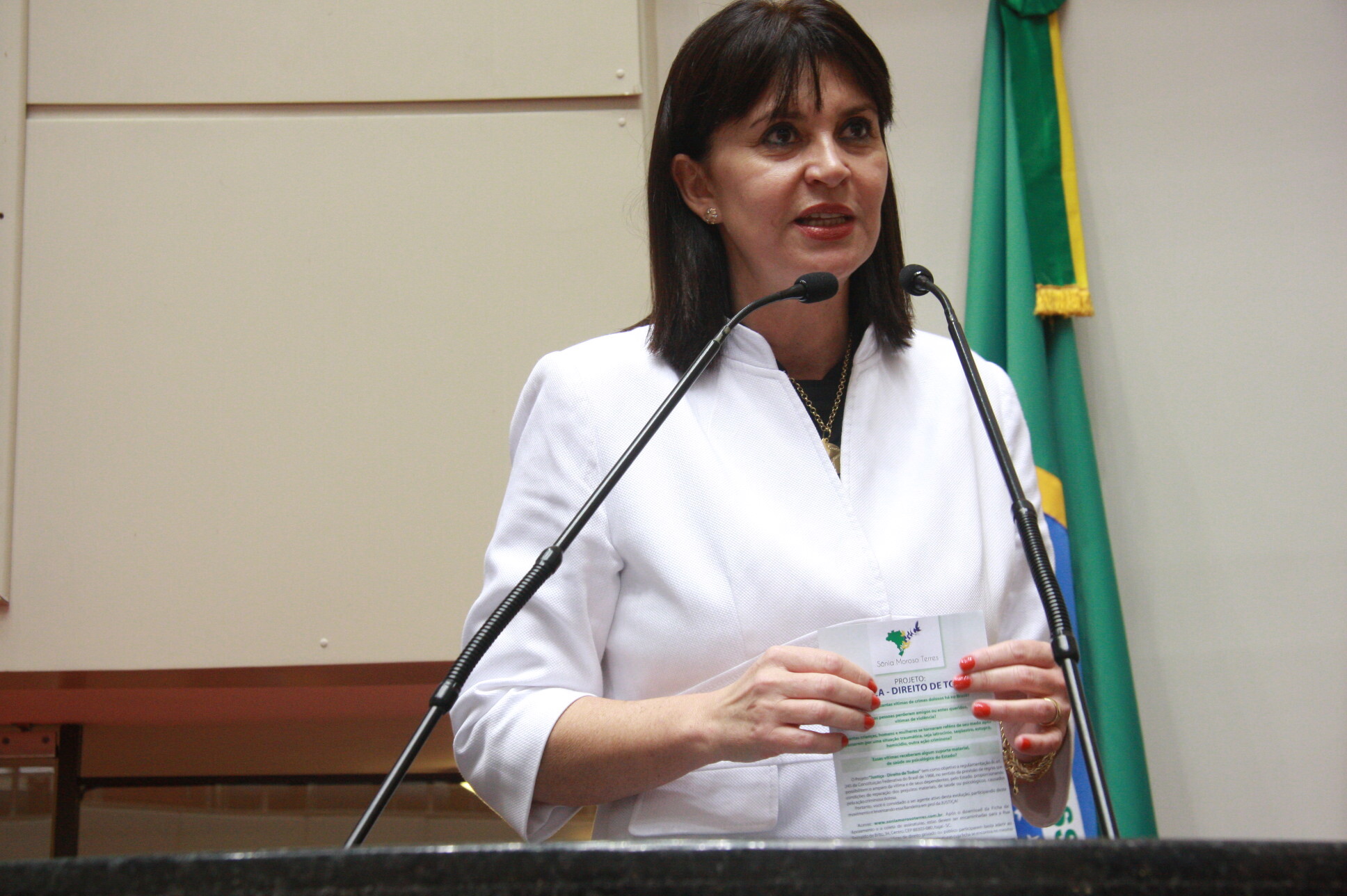 Parlamento catarinense manifesta apoio ao Projeto “Justiça – Direito de Todos”
