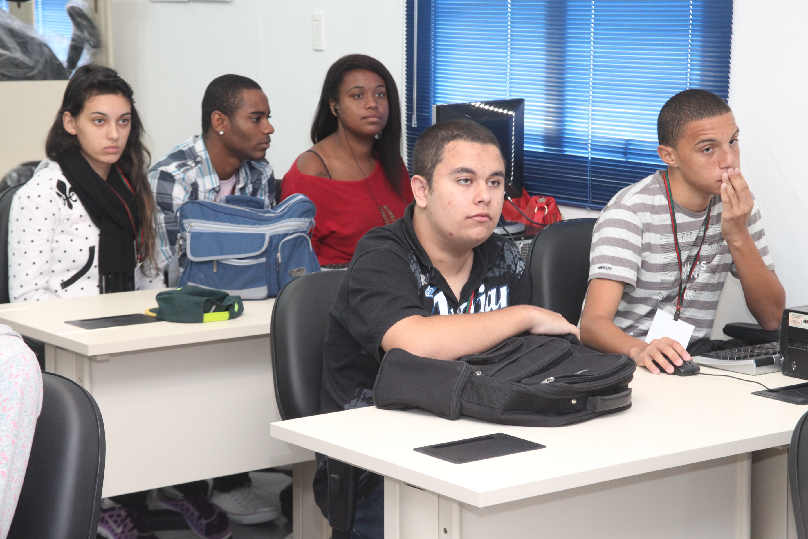 Curso de informática para estagiários do PAB. Foto: Fábio Queiroz / Agência AL