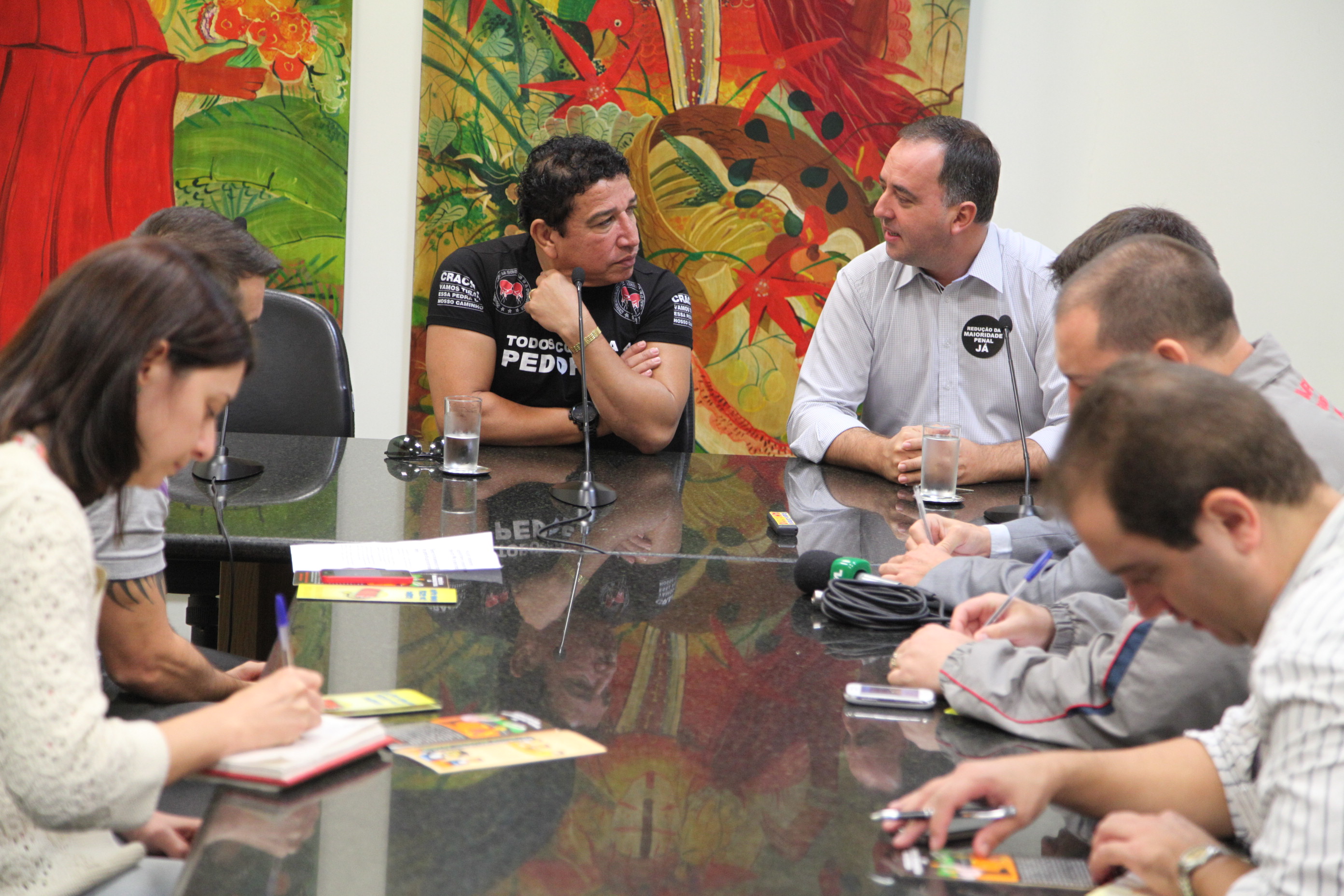 Coletiva do Senador Magno Malta