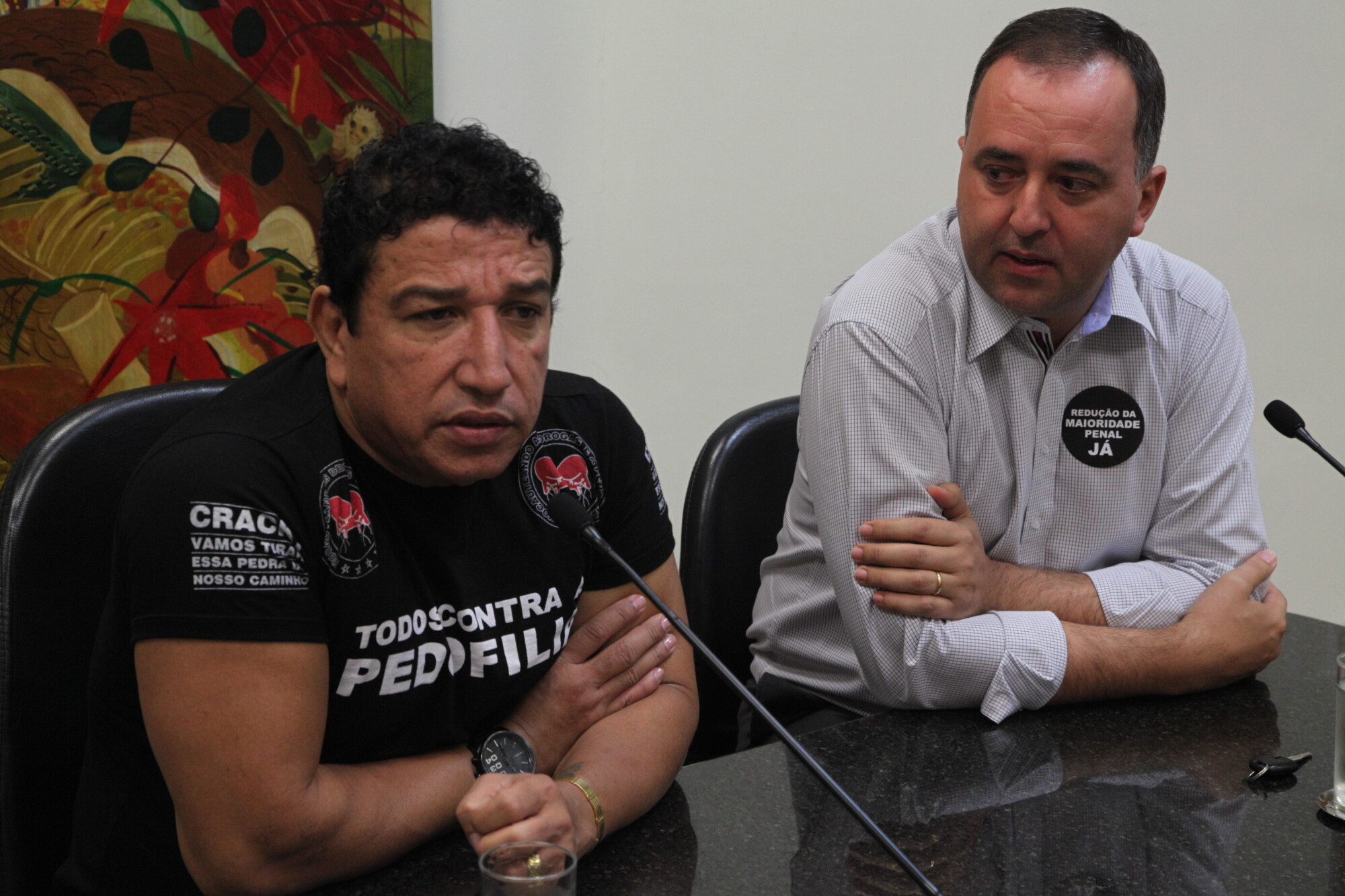 Senador Magno Malta defende redução da maioridade penal e combate à pedofilia