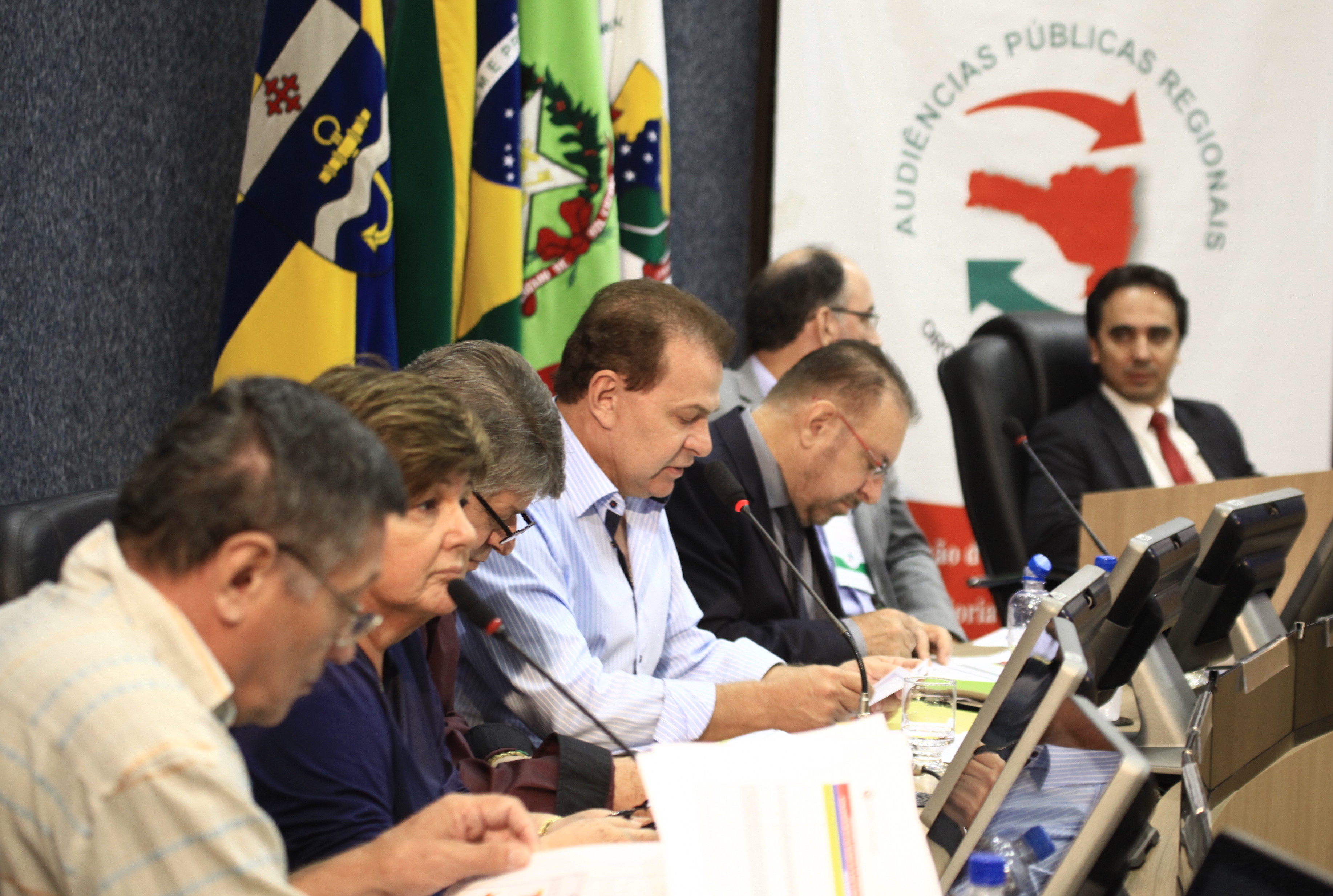Orçamento Regionalizado Itajai  Foto  Carlos Kilian/Agencia AL