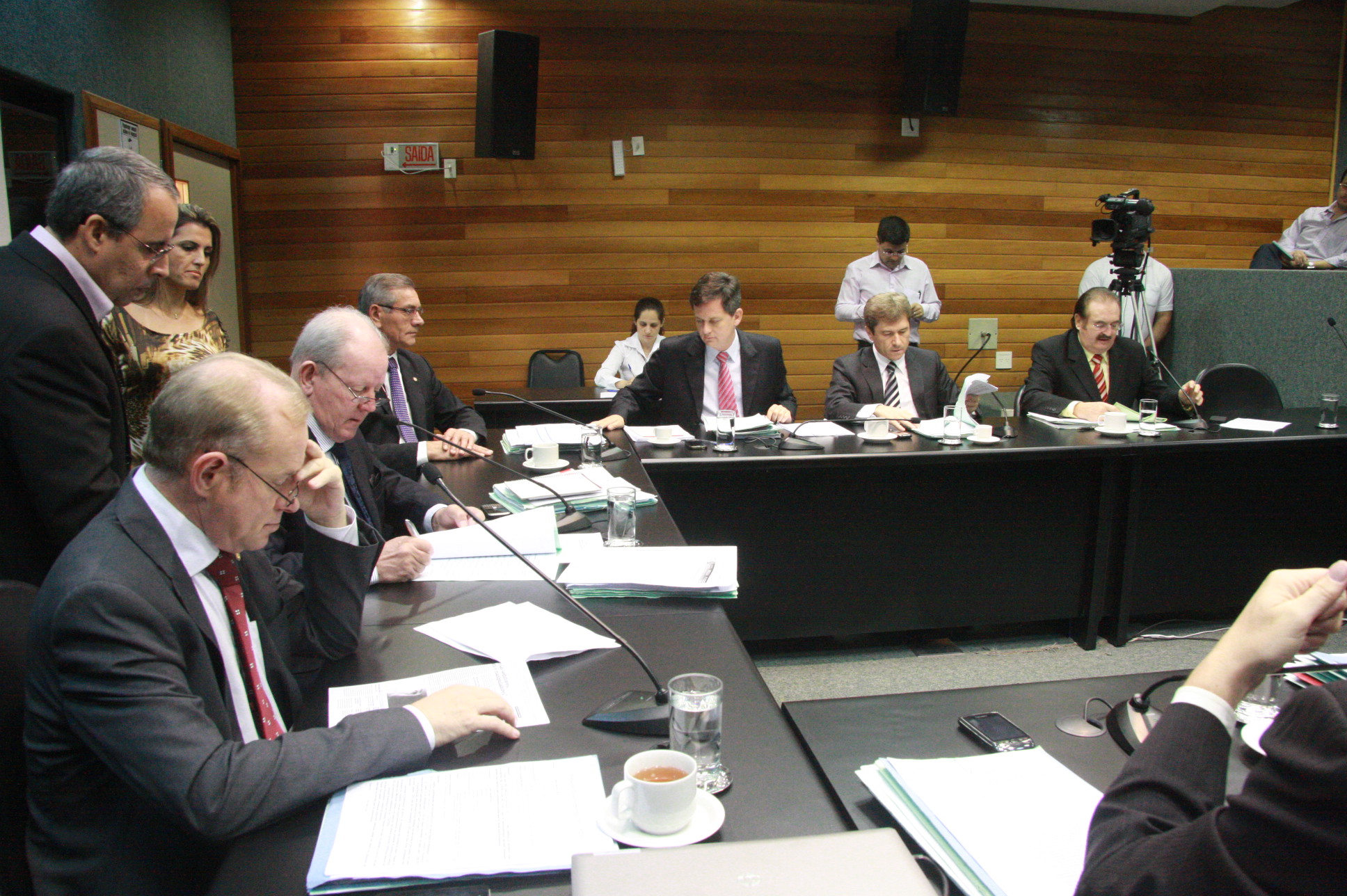 Reunião da Comissão de Constituição e Justiça. Foto: Jonas Lemos Campos/Agência AL