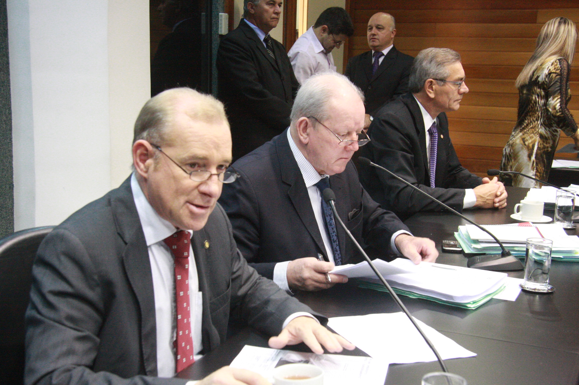 Reunião da Comissão de Constituição e Justiça. Foto: Jonas Lemos Campos/Agência AL