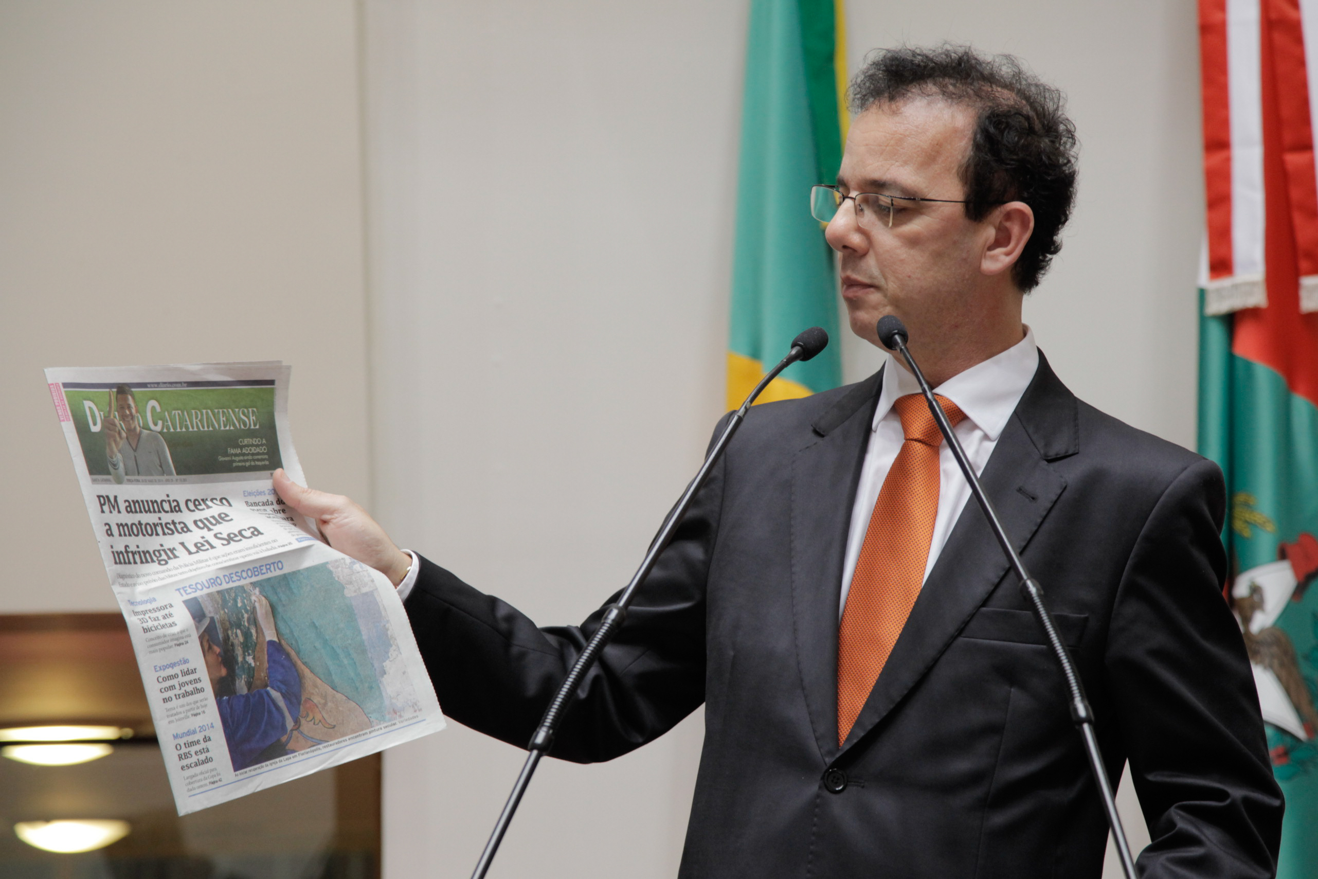 Sessão Ordinária - Plenário Osni Régis - Dep. Ismael dos Santos (PSD) - Foto: Juliana Stadnik / Agência AL