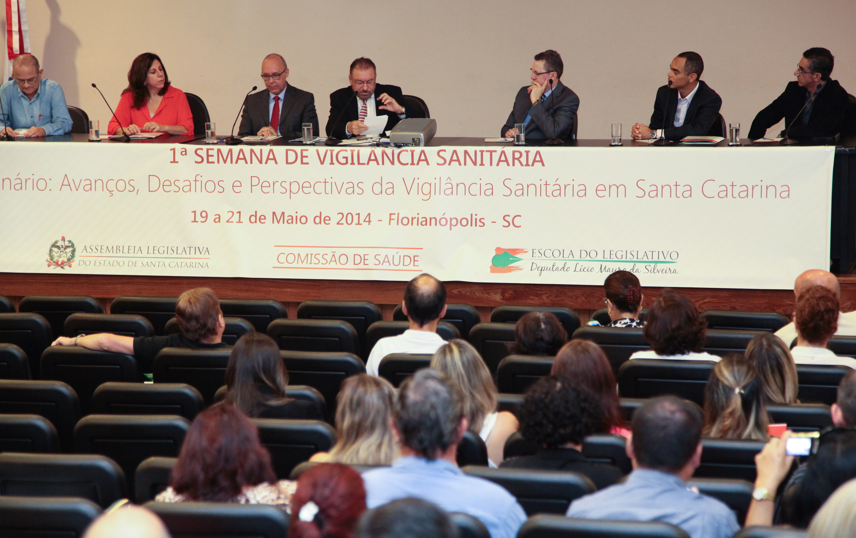 Primeira Semana Estadual da Vigilância Sanitária. Foto: Miriam Zomer/ Agência AL