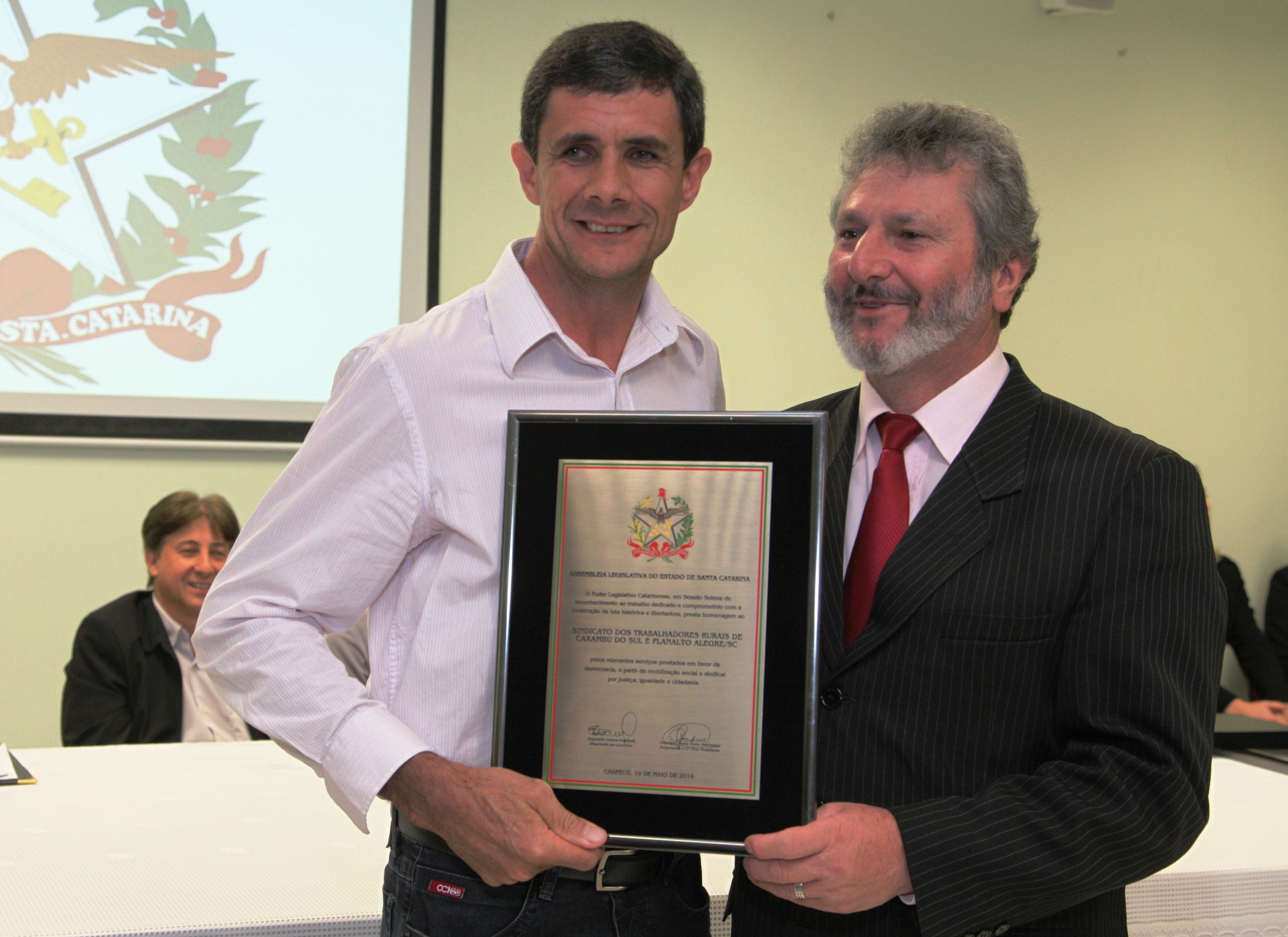 Osvaldo Hunthemann - Homenagem aos Precursores do Movimento Social e Sindical do Grande Oeste