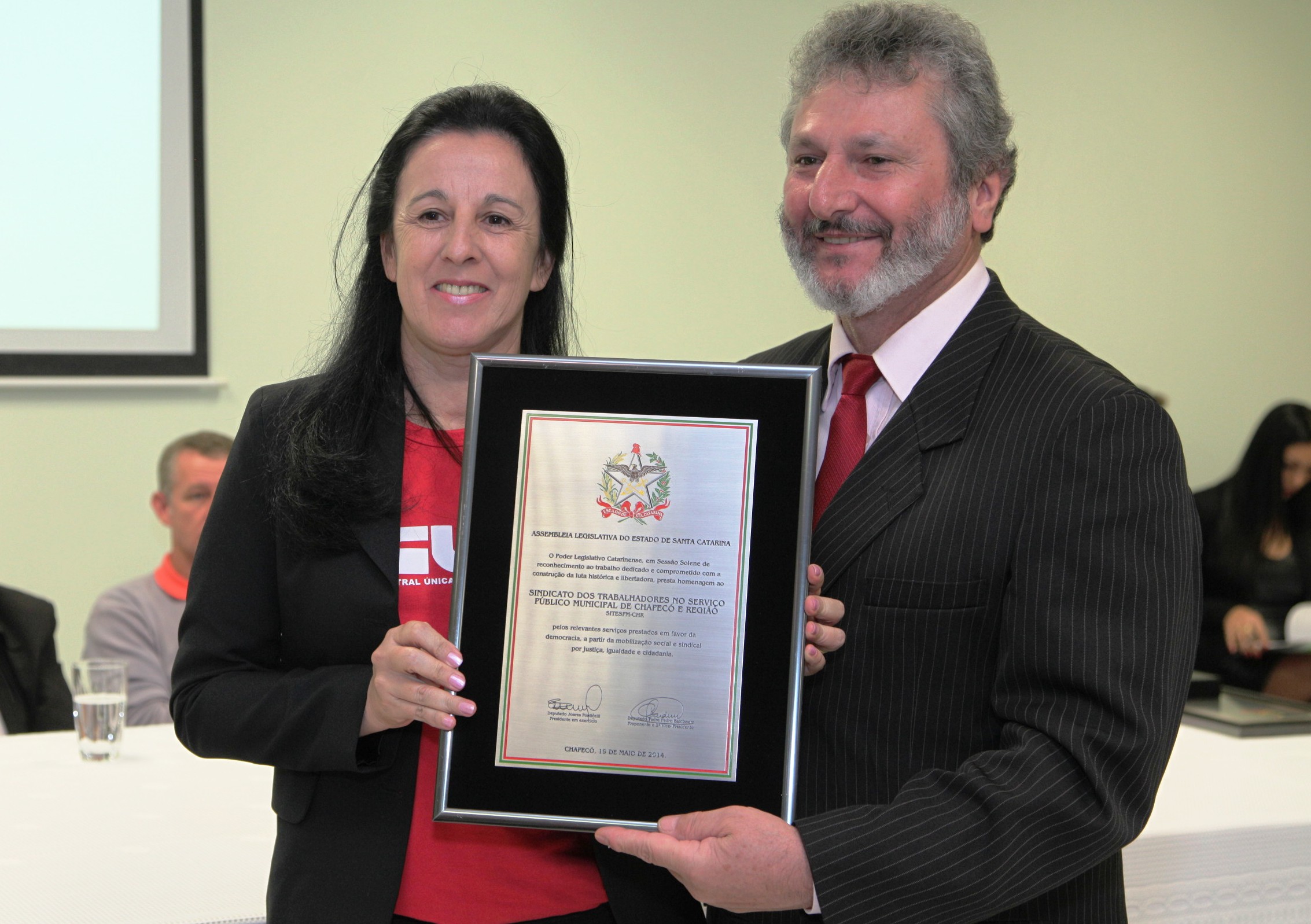 Vania Medianeira - Homenagem aos Precursores do Movimento Social e Sindical do Grande Oeste