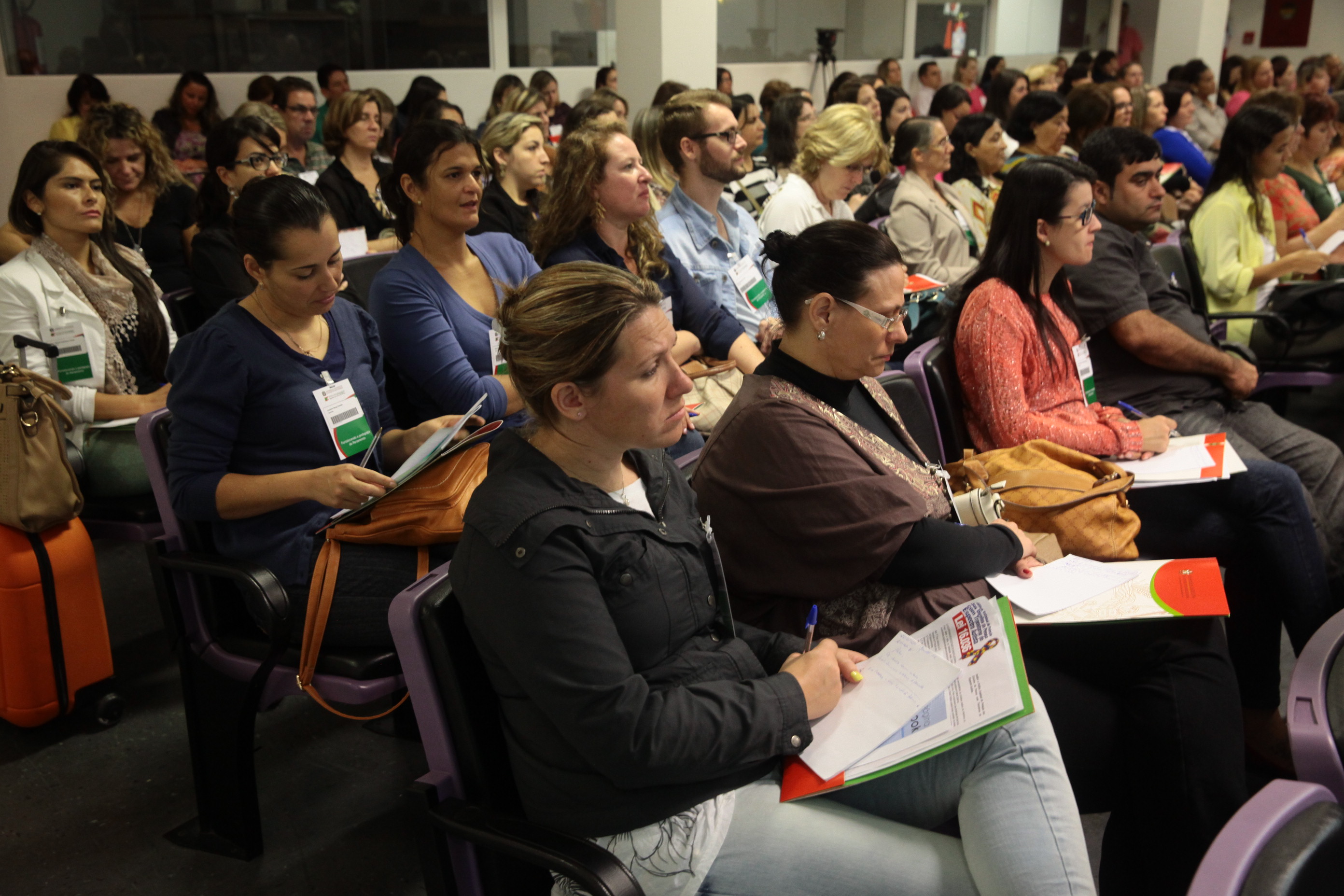 Seminário sobre Autismo em Joinville. Foto: Miriam Zomer/Agência AL
