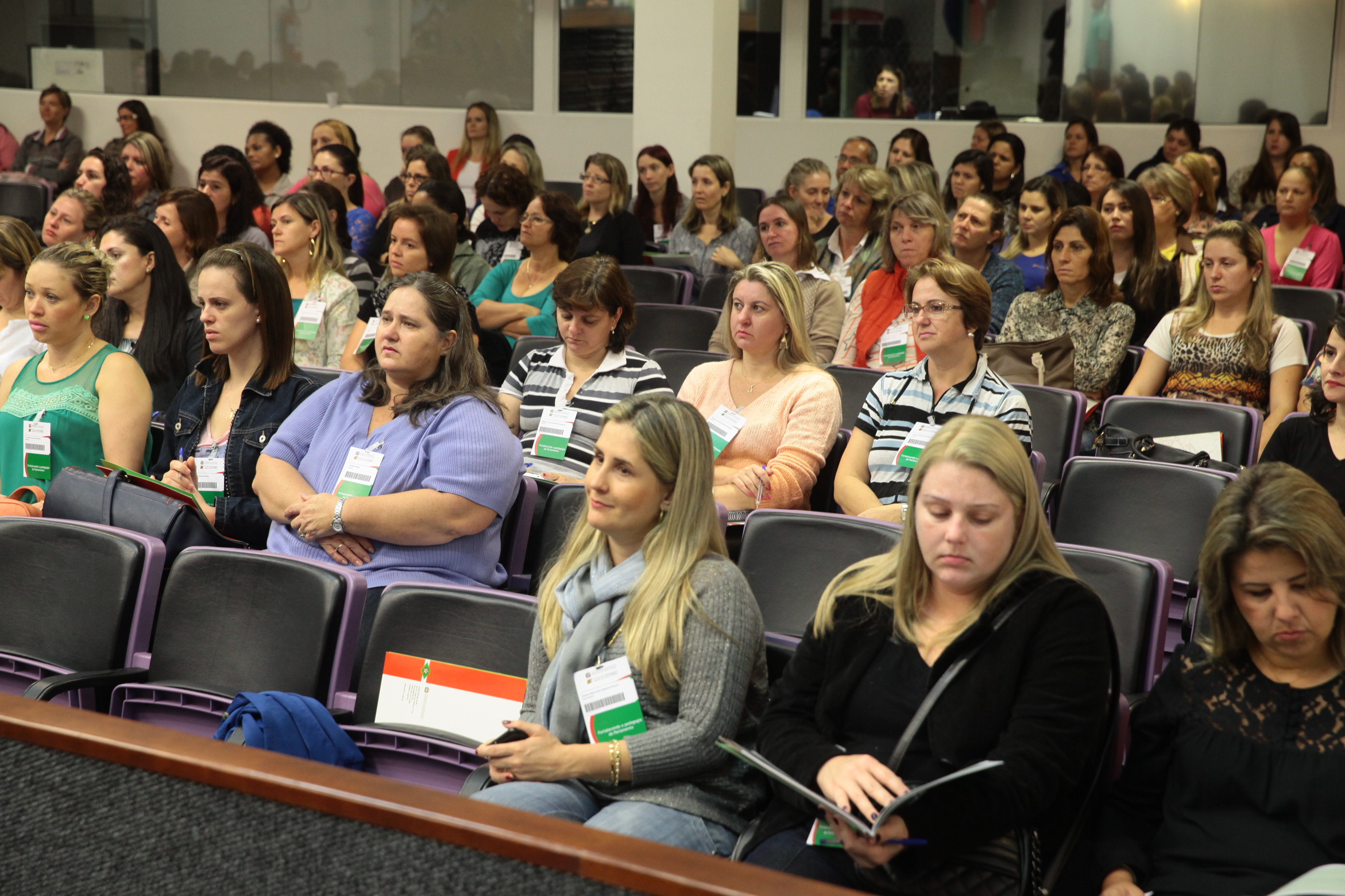 Seminário sobre Autismo em Joinville. Foto: Miriam Zomer/Agência AL
