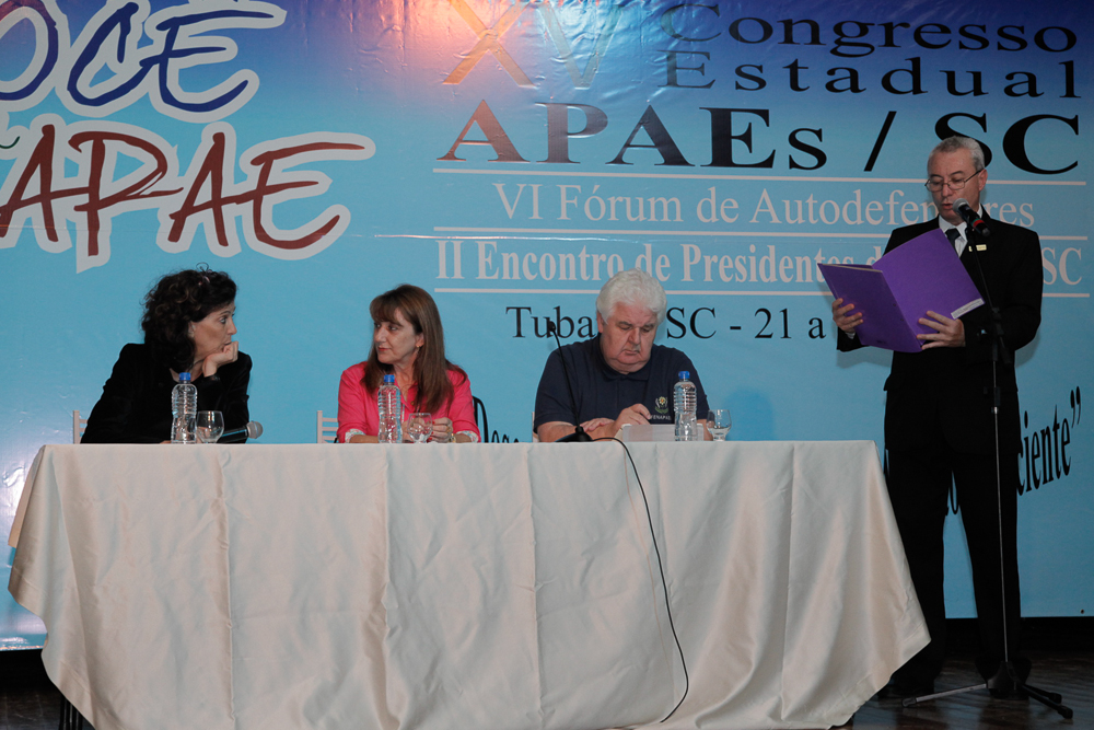 XV Congresso Estadual das APAEs de SC