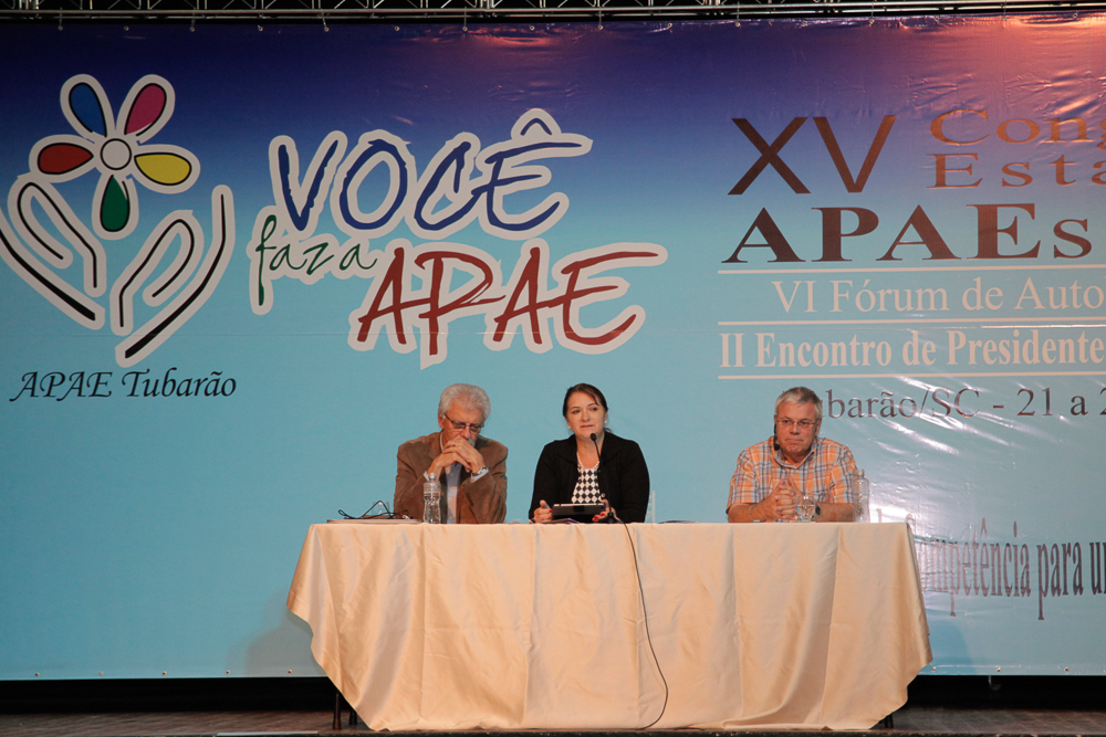 XV Congresso Estadual das APAEs de SC - Foto: Juliana Stadnik / Agência AL