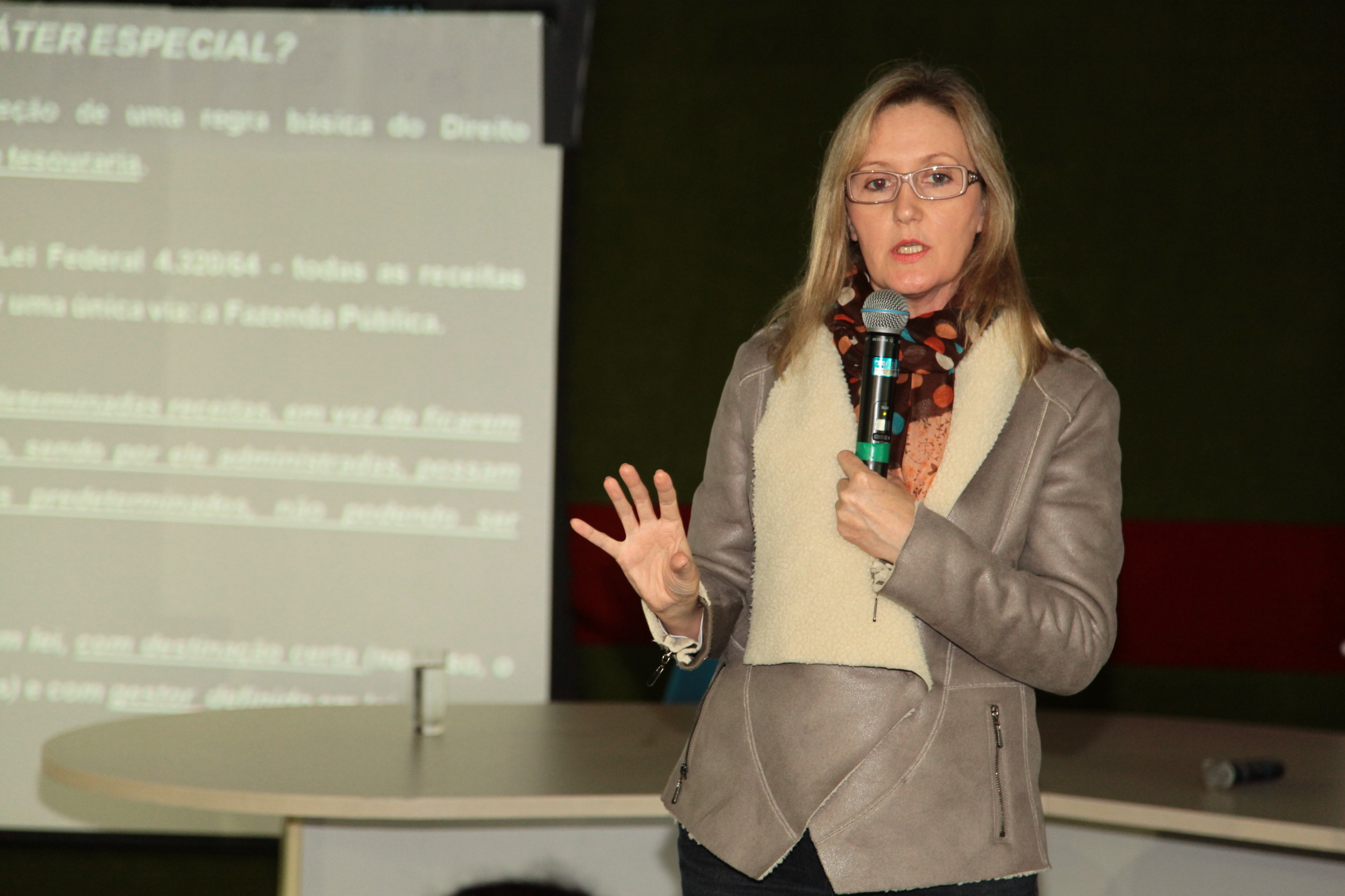 Fundo para a Infância e Adolescência Estadual (FIA) - Criciúma. Palestrante Mário Cezar da Silveira.  Foto: Miriam Zomer/Agência AL