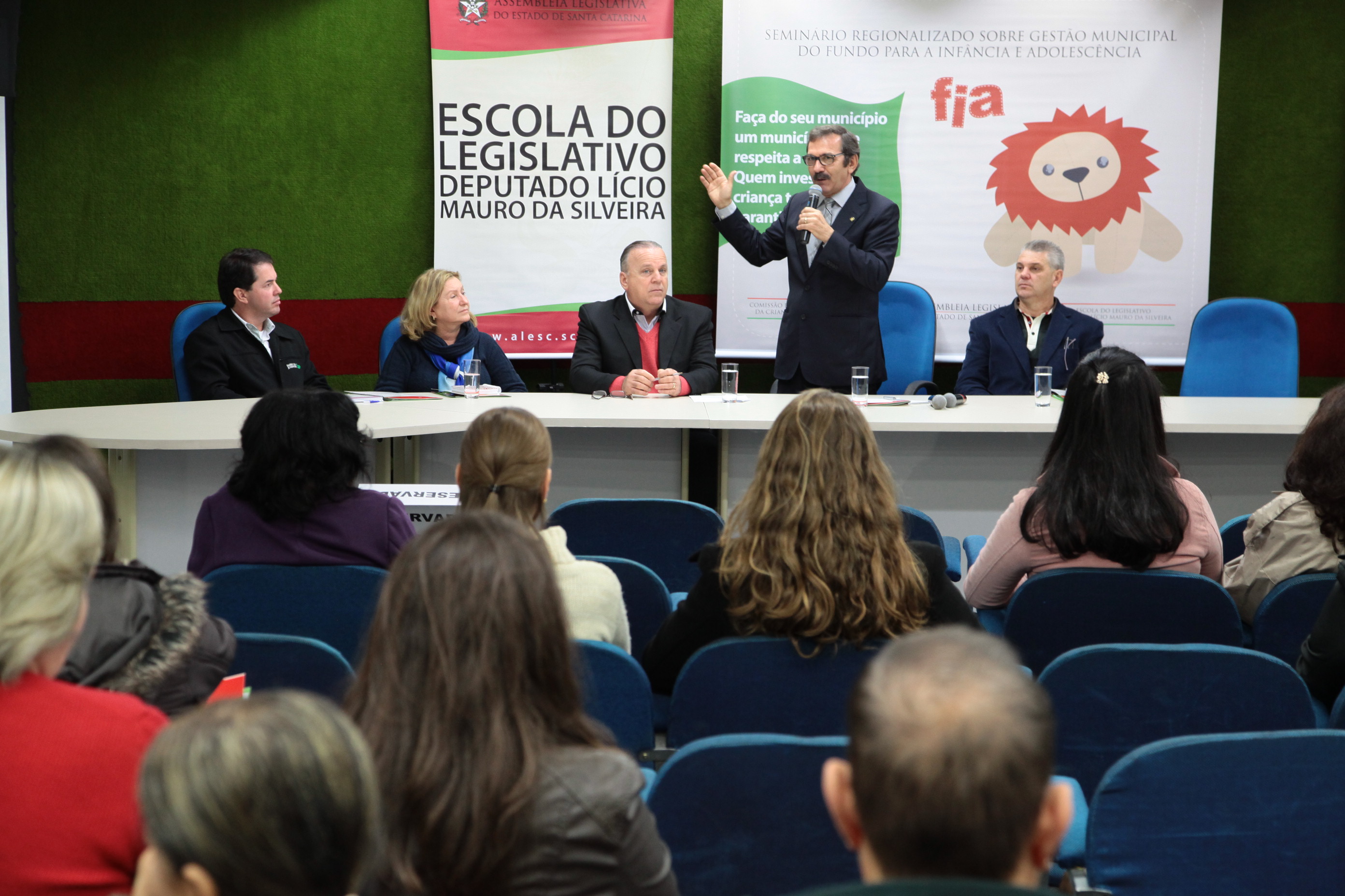 Fundo para a Infância e Adolescência Estadual (FIA) - Criciúma. Foto: Miriam Zomer/Agência AL