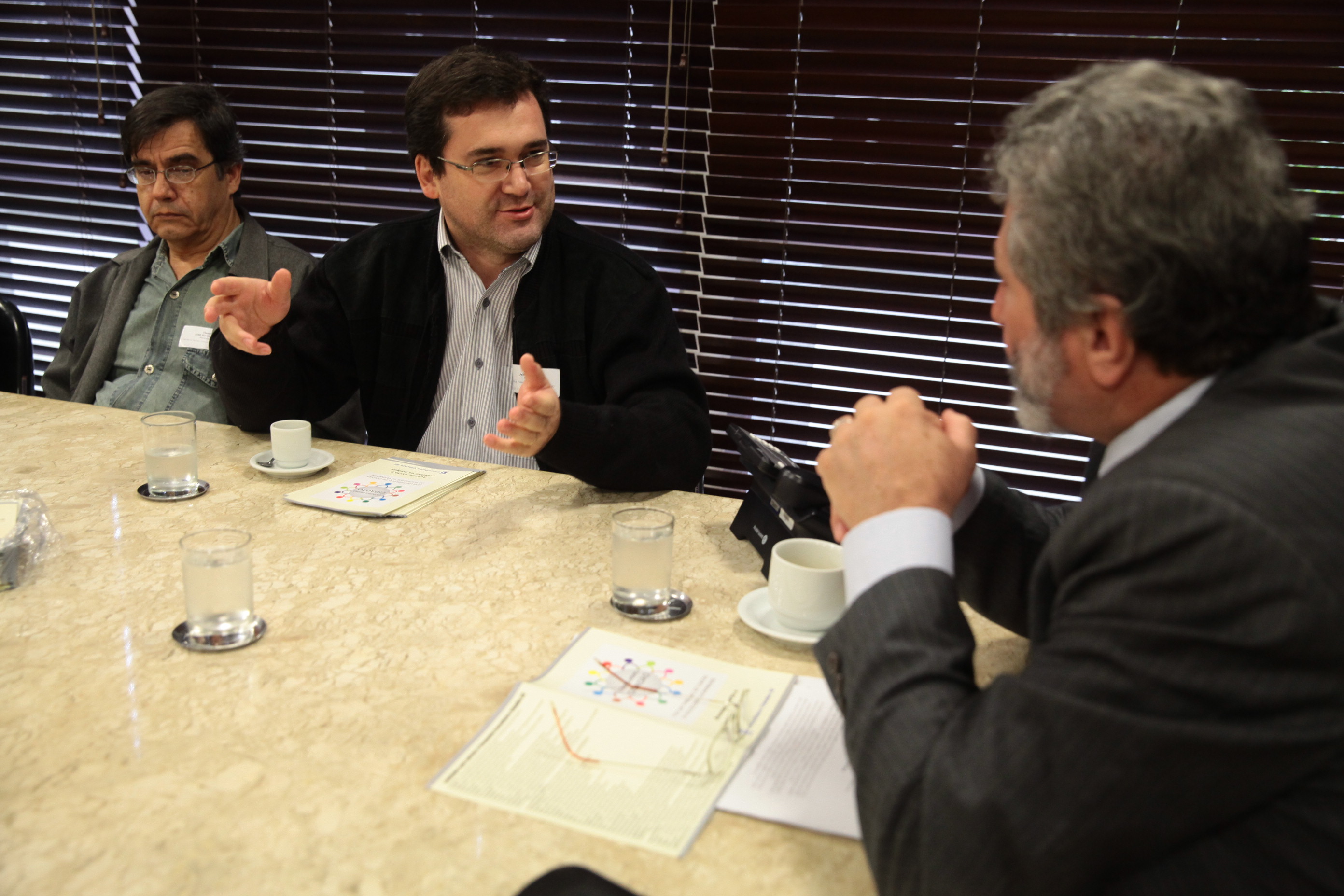 Reunião na Presidência da Alesc para debater a Campanha Conselheiro Cidadão. Fotos: Miriam Zomer