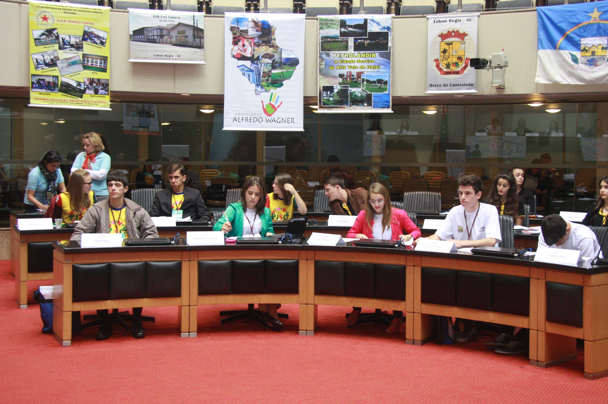 Progama Parlamento Jovem_ fotos Eduardo Guedes de Oliveira / Agência AL