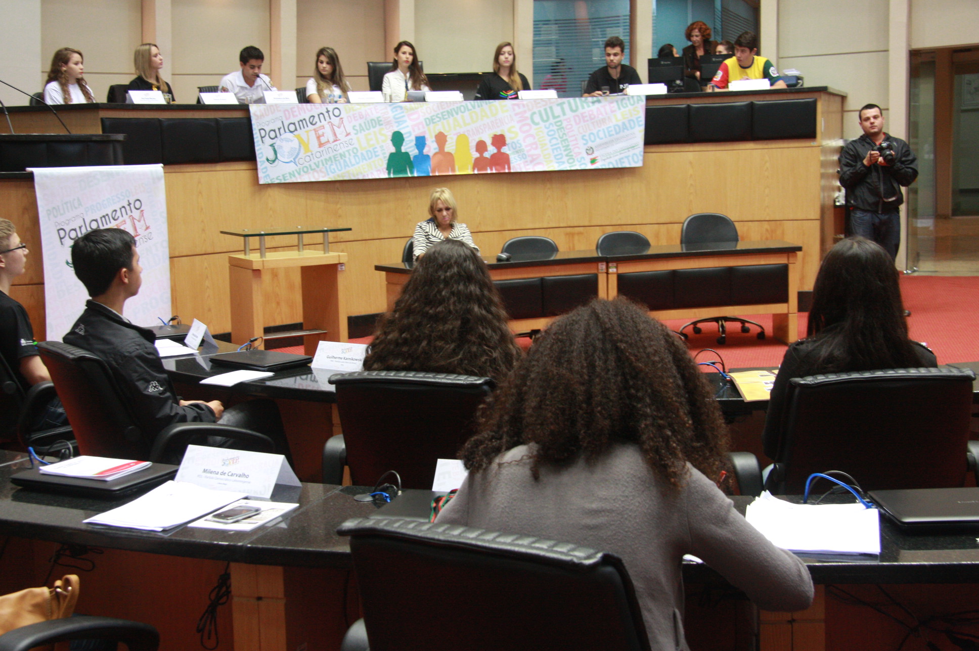 Progama Parlamento Jovem_ fotos Eduardo Guedes de Oliveira / Agência AL