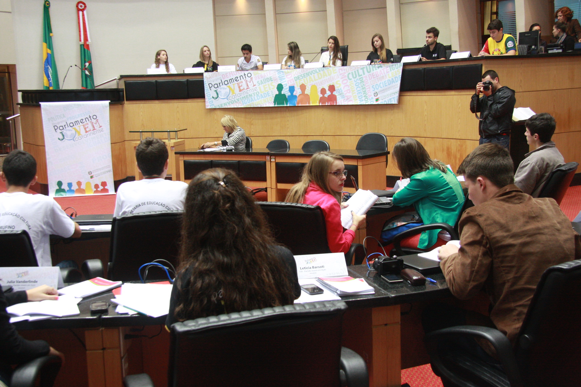 Progama Parlamento Jovem_ fotos Eduardo Guedes de Oliveira / Agência AL