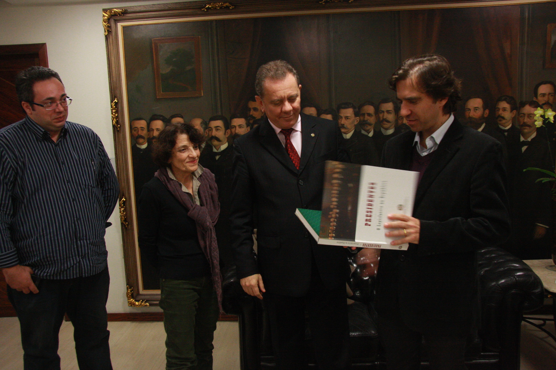 UDESC Visita a Presidencia ALESC fotos Eduardo Guedes de Oliveira / Agência AL