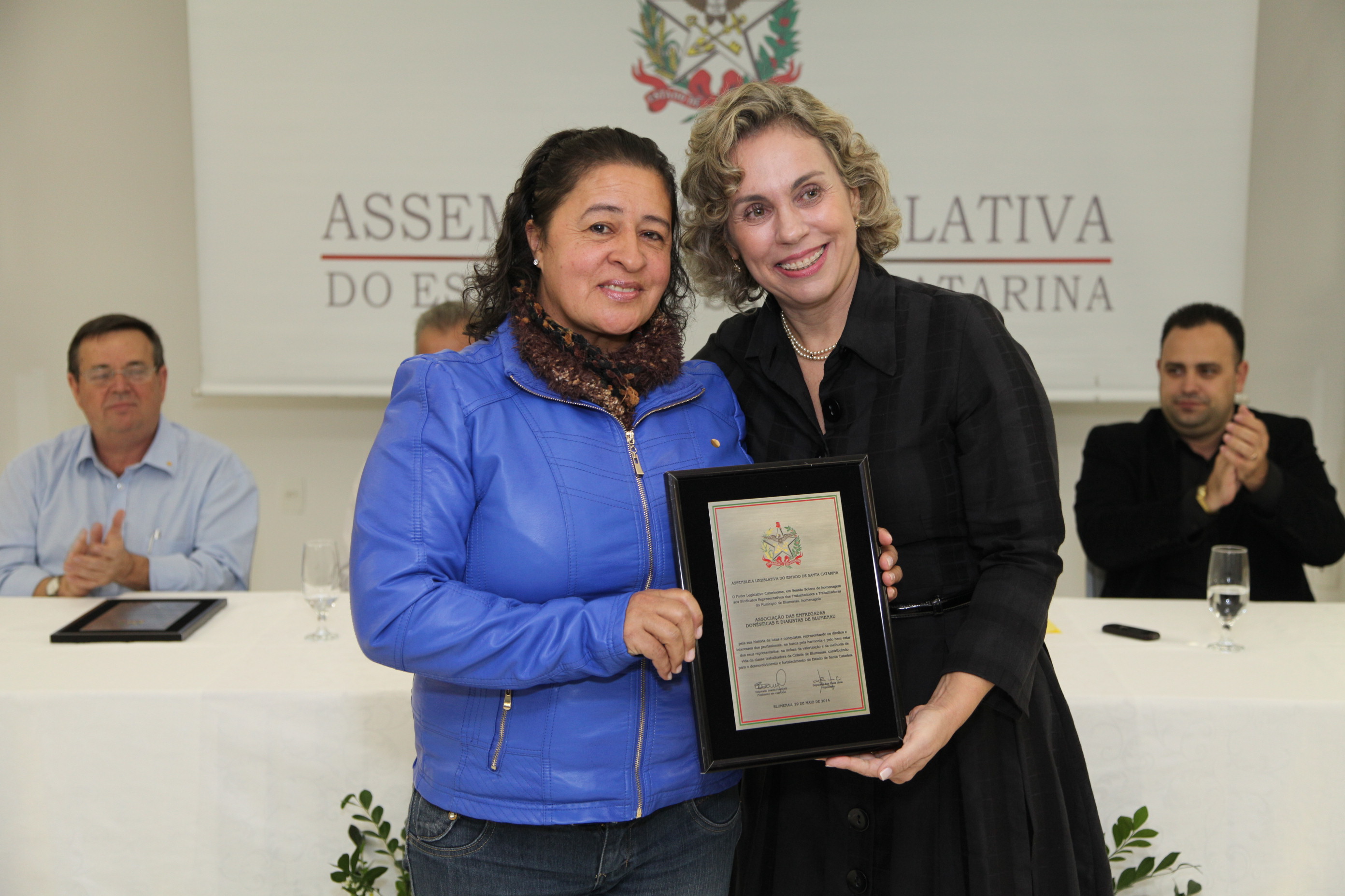 Sessão Solene em homenagem aos Sindicatos Representativos dos Trabalhadores da Cidade de Blumenau