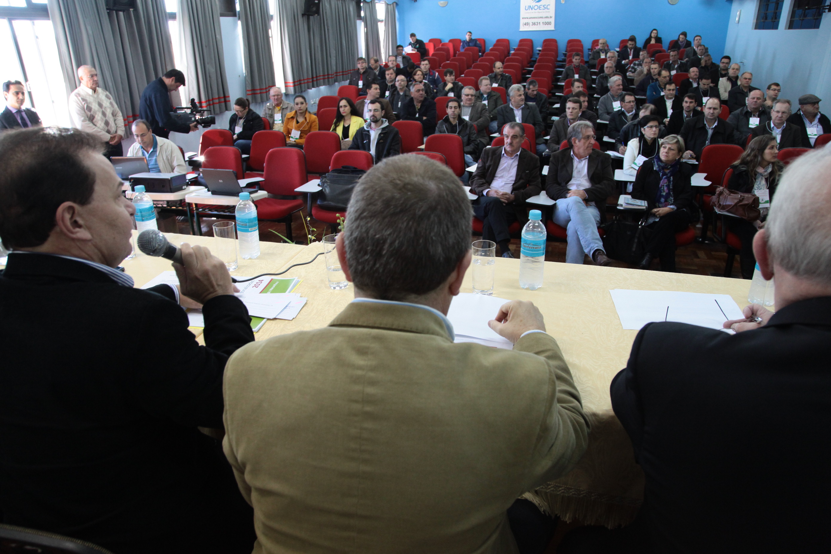 Audiência Pública do Orçamento Regionalizado em São Miguel do Oeste. Fotos: Miriam Zomer/Agência AL