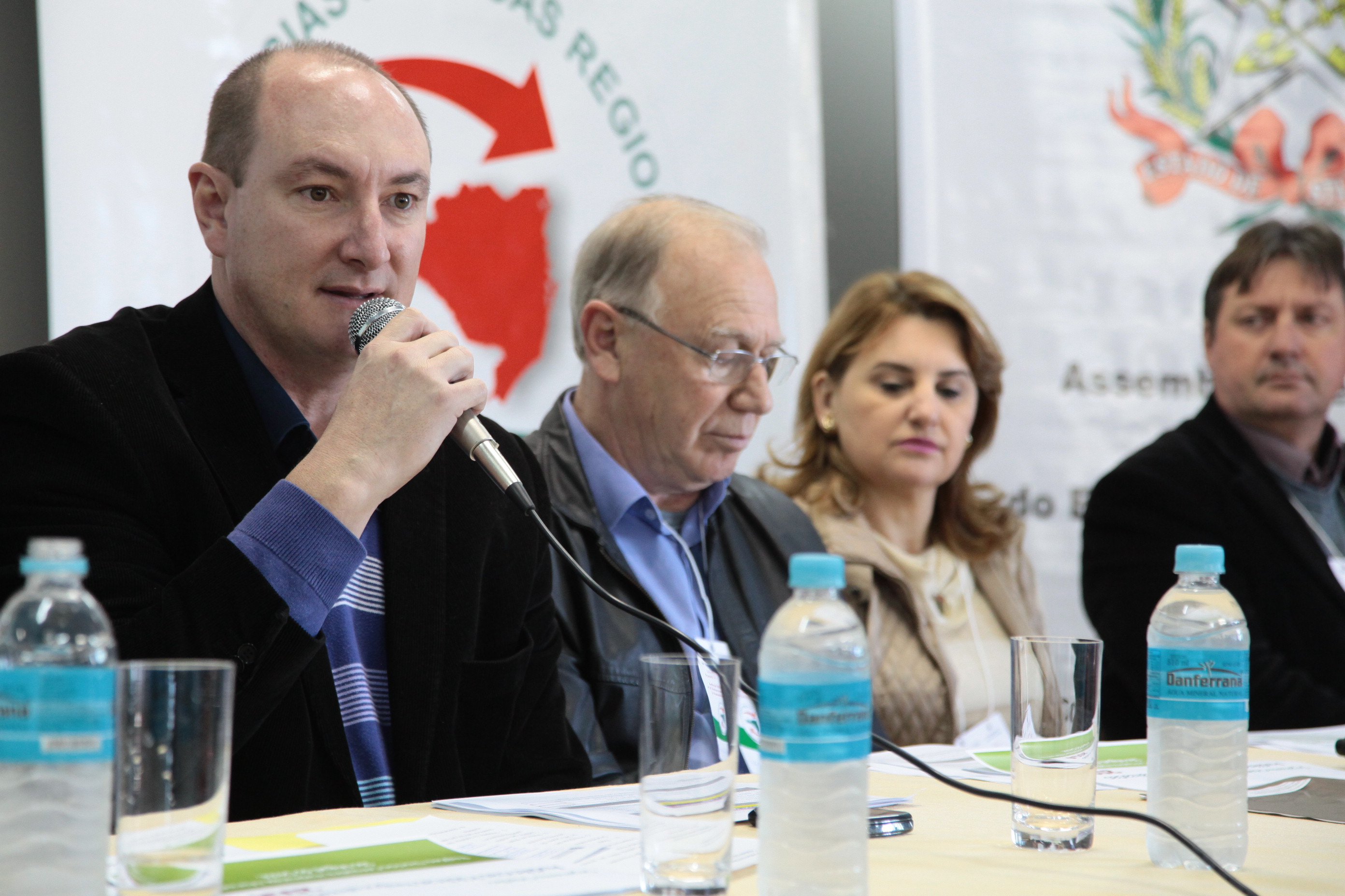 Audiência Pública do Orçamento Regionalizado em São Miguel do Oeste. Fotos: Miriam Zomer/Agência AL