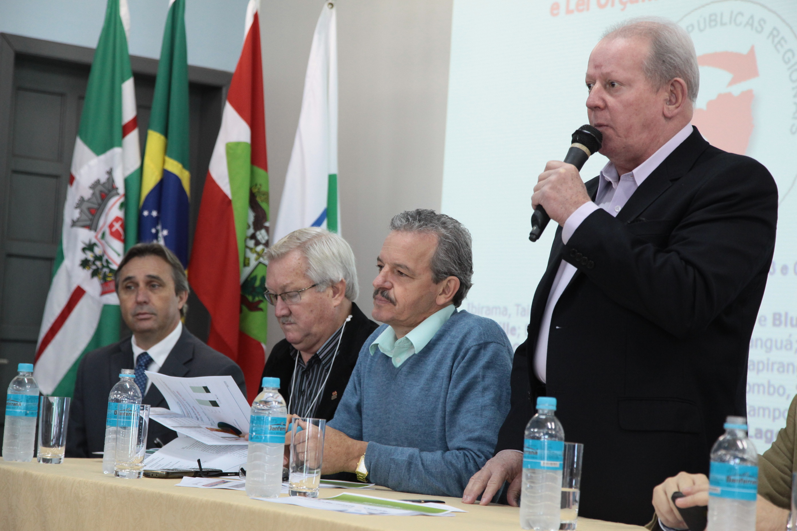 Audiência Pública do Orçamento Regionalizado em São Miguel do Oeste. Fotos: Miriam Zomer/Agência AL