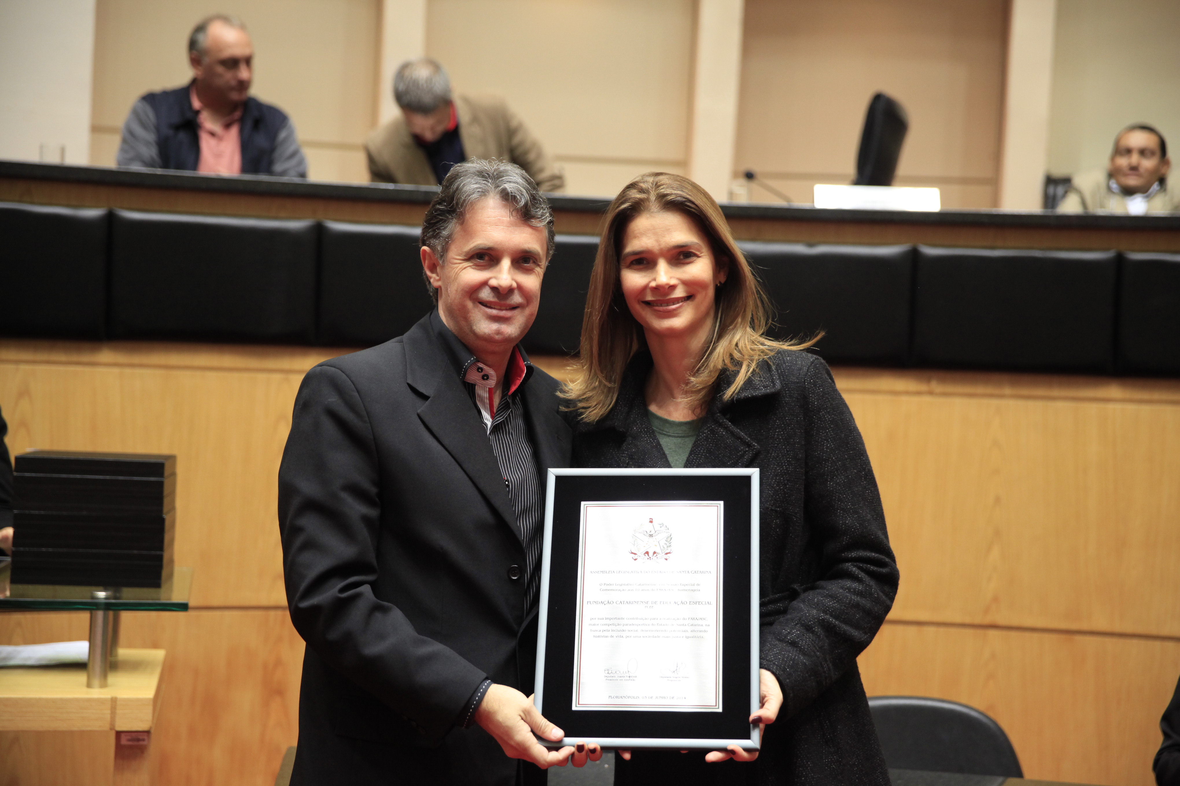 Sessão Especial em Homenagem aos 10 anos do PARAJASC   Foto Carlos Kilian/Agência AL