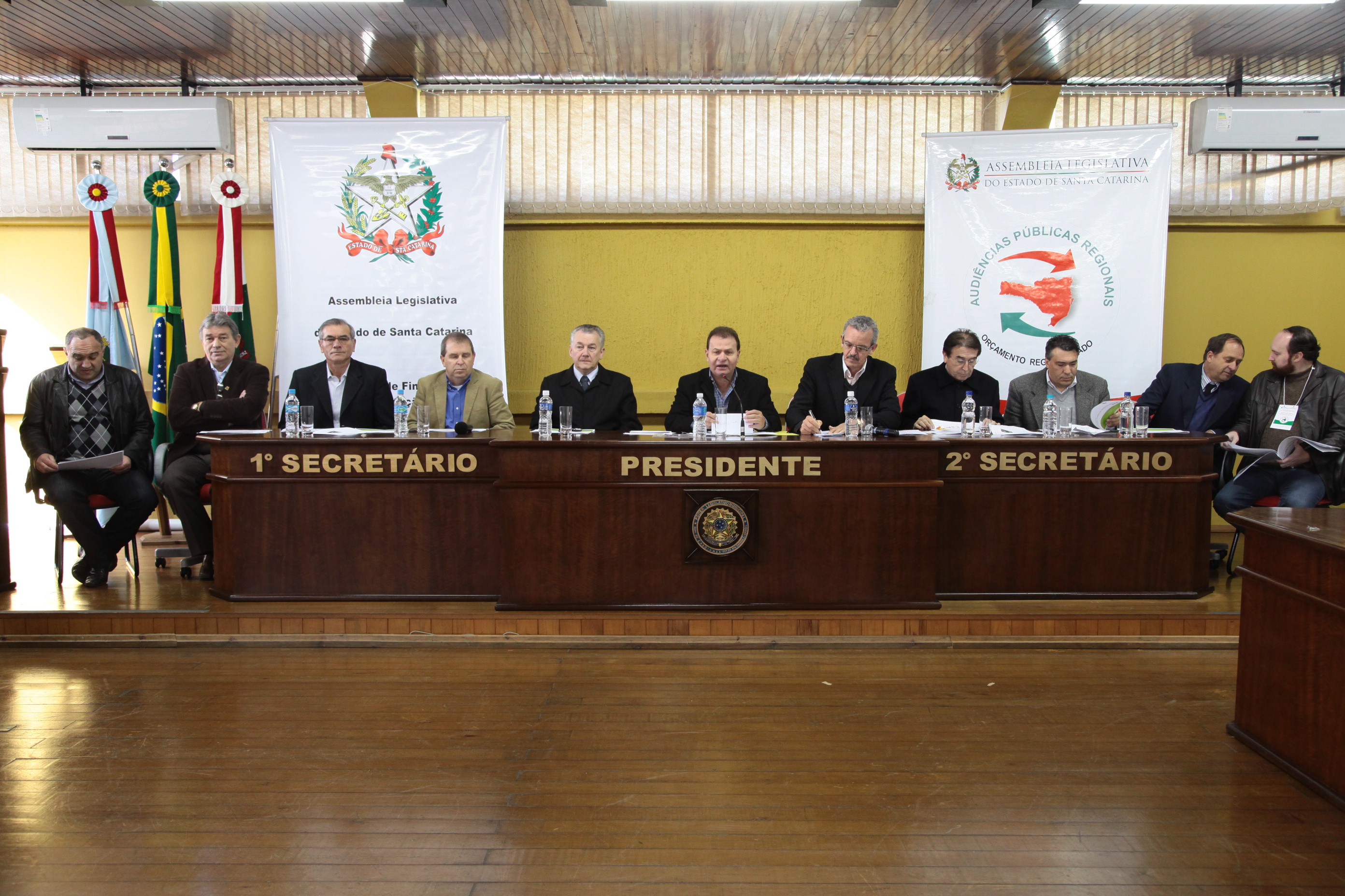 Audiência Pública do Orçamento Regionalizado em Canoinhas. Foto: Miriam Zomer/Agência AL