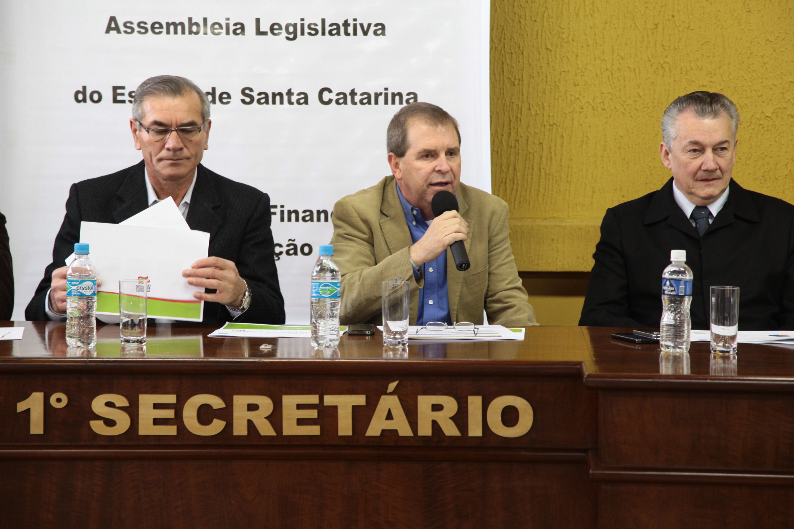 Audiência Pública do Orçamento Regionalizado em Canoinhas. Foto: Miriam Zomer/Agência AL