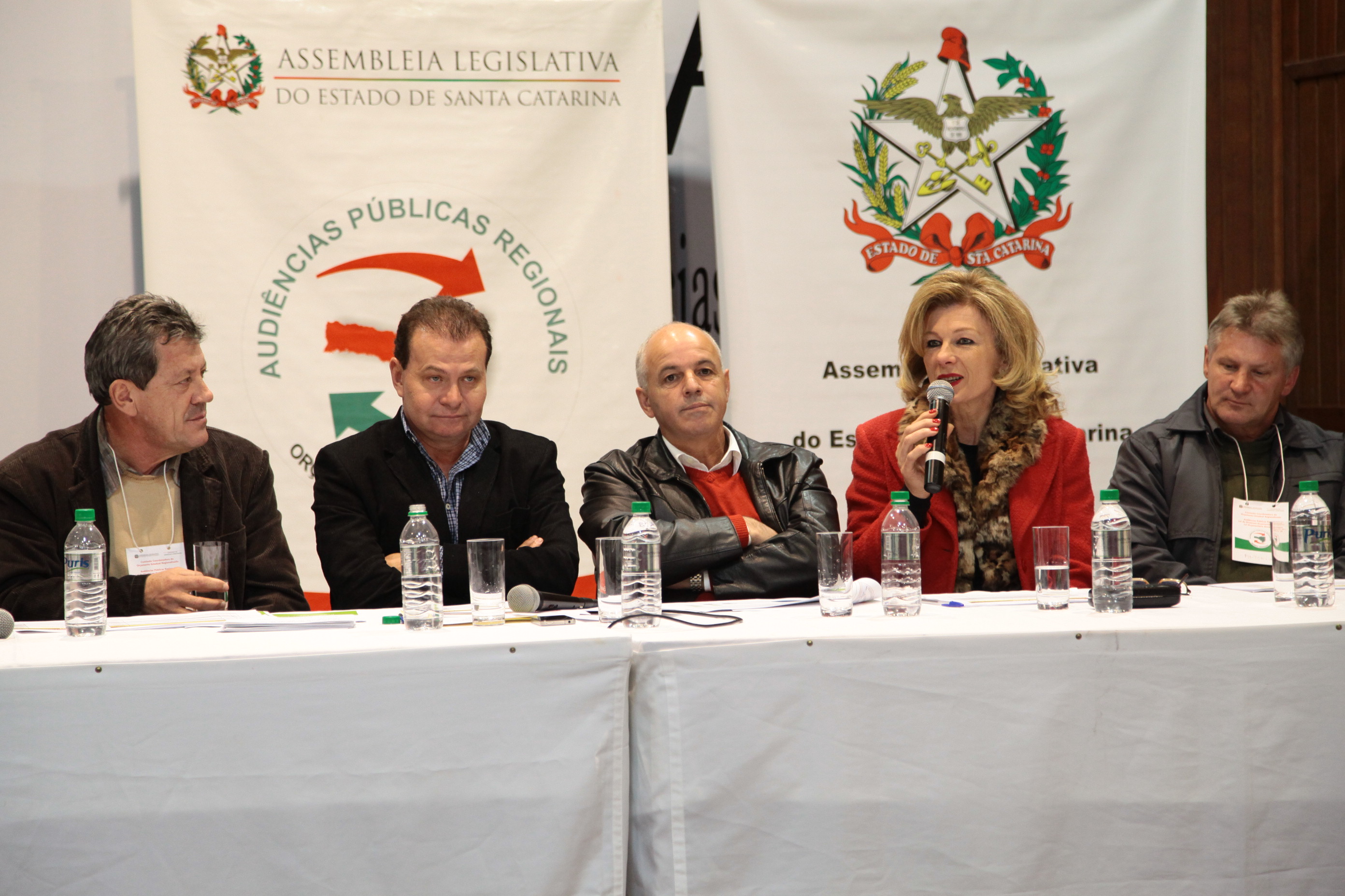 Audiência Pública do Orçamento Regionalizado em Lages. Fotos: Miriam Zomer/Agência AL