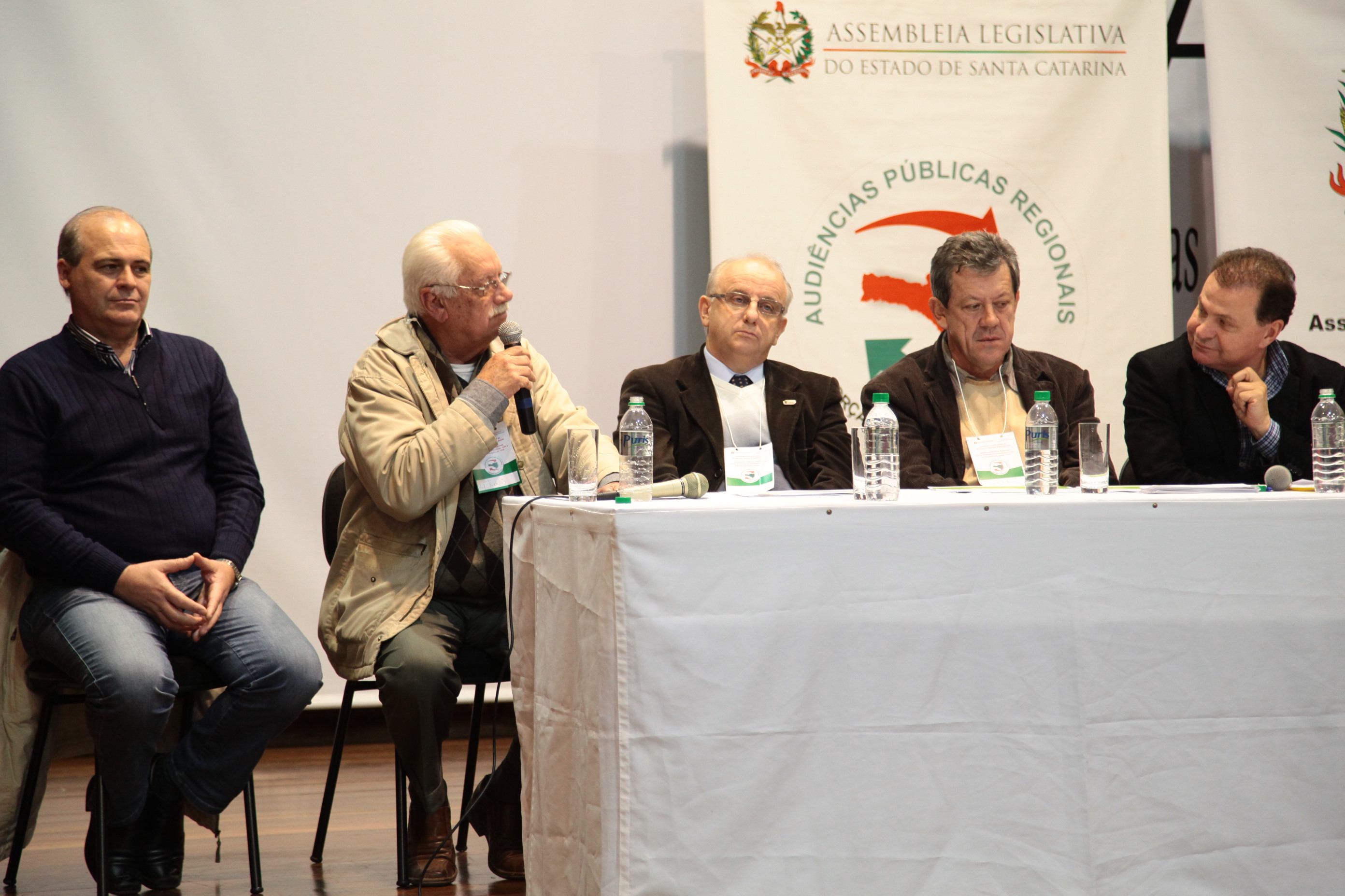 Audiência Pública do Orçamento Regionalizado em Lages. Fotos: Miriam Zomer/Agência AL