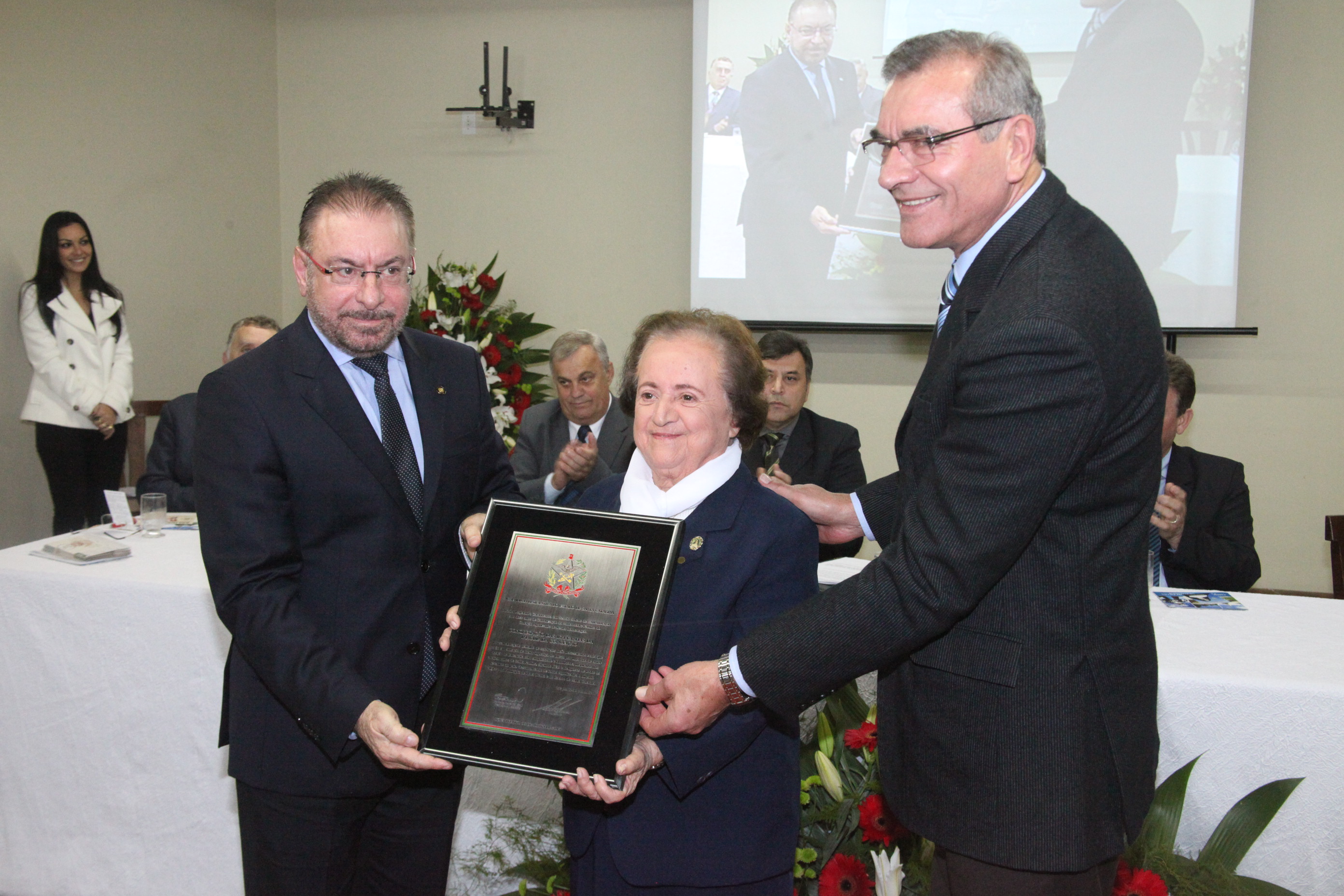 Sessão Solene em homenagem à passagem dos 12 anos de canonização de Madre Paulina. Foto: Fábio Queiroz / Agência AL