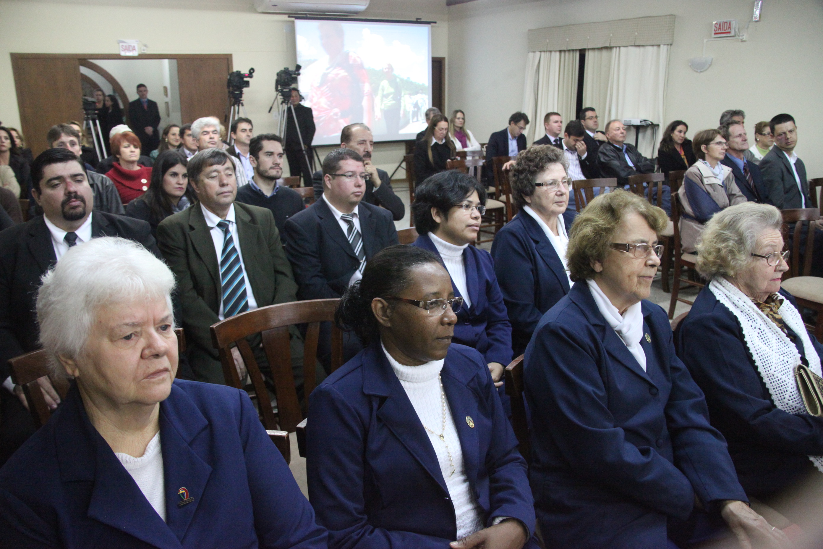 Sessão Solene em homenagem à passagem dos 12 anos de canonização de Madre Paulina. Foto: Fábio Queiroz / Agência AL