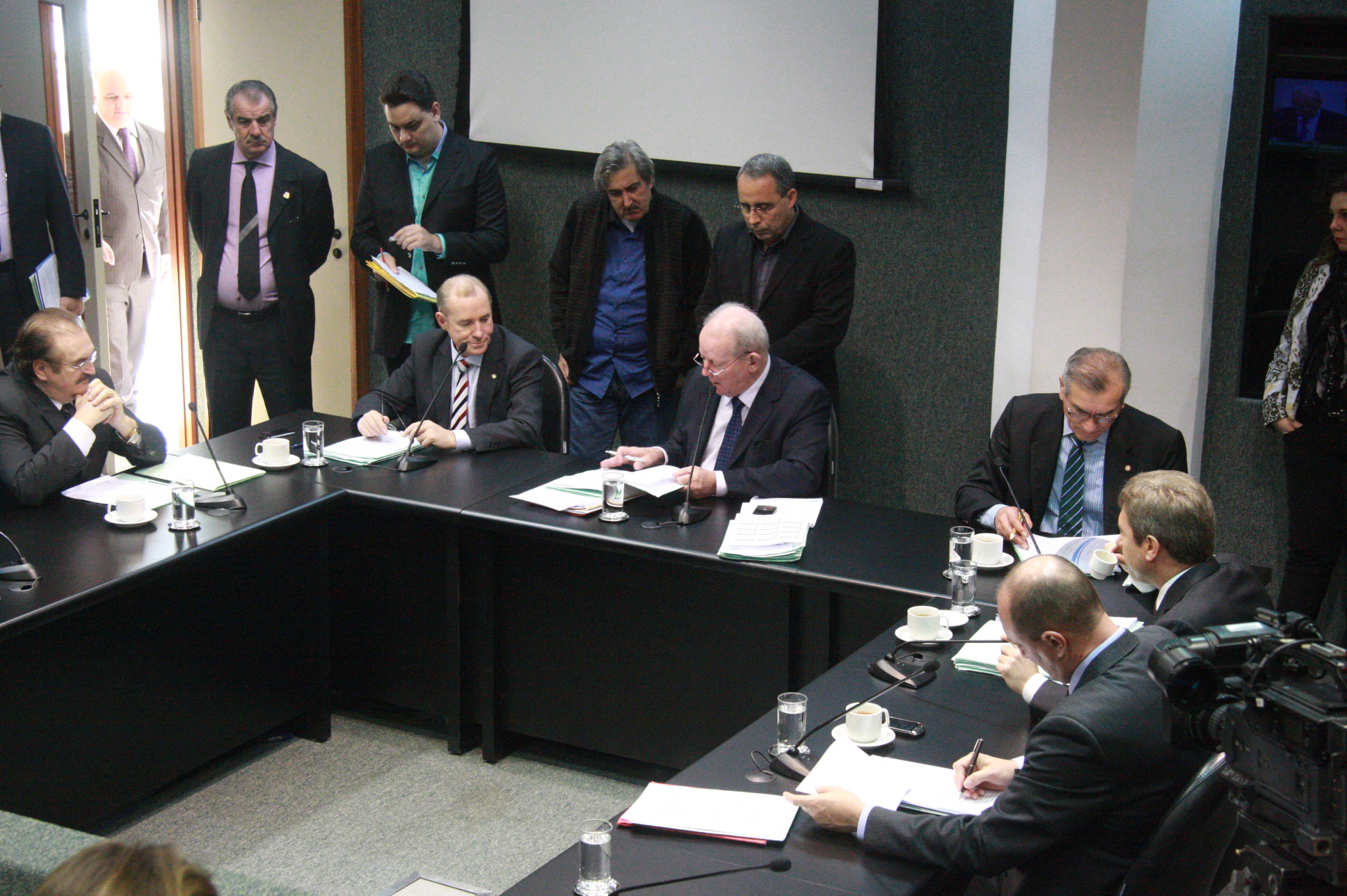 Reunião da Comissão de Constituição e Justiça. Foto: Jonas Lemos Campos/Agência AL