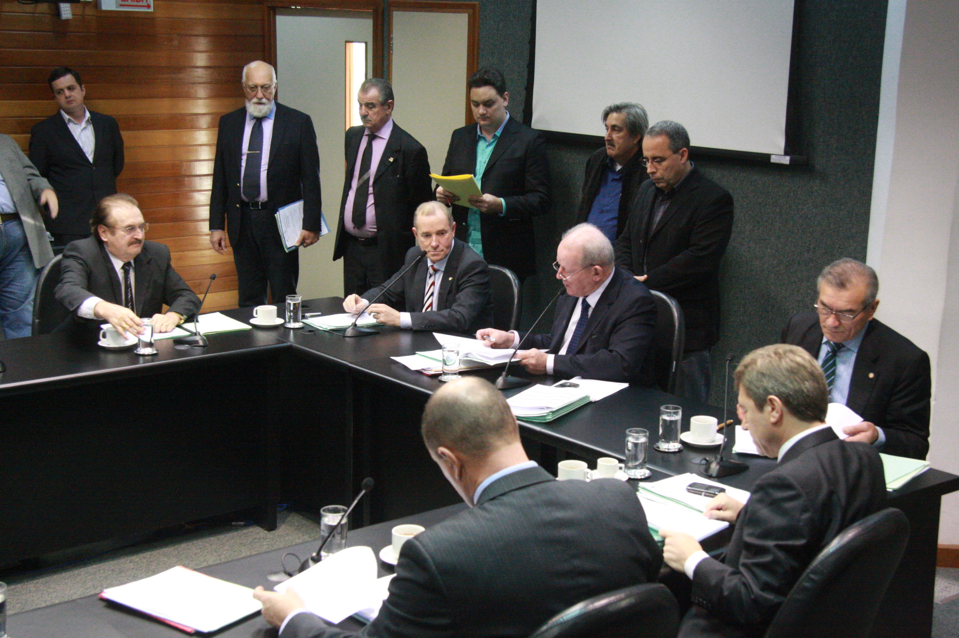 Reunião da Comissão de Constituição e Justiça. Foto: Jonas Lemos Campos/Agência AL