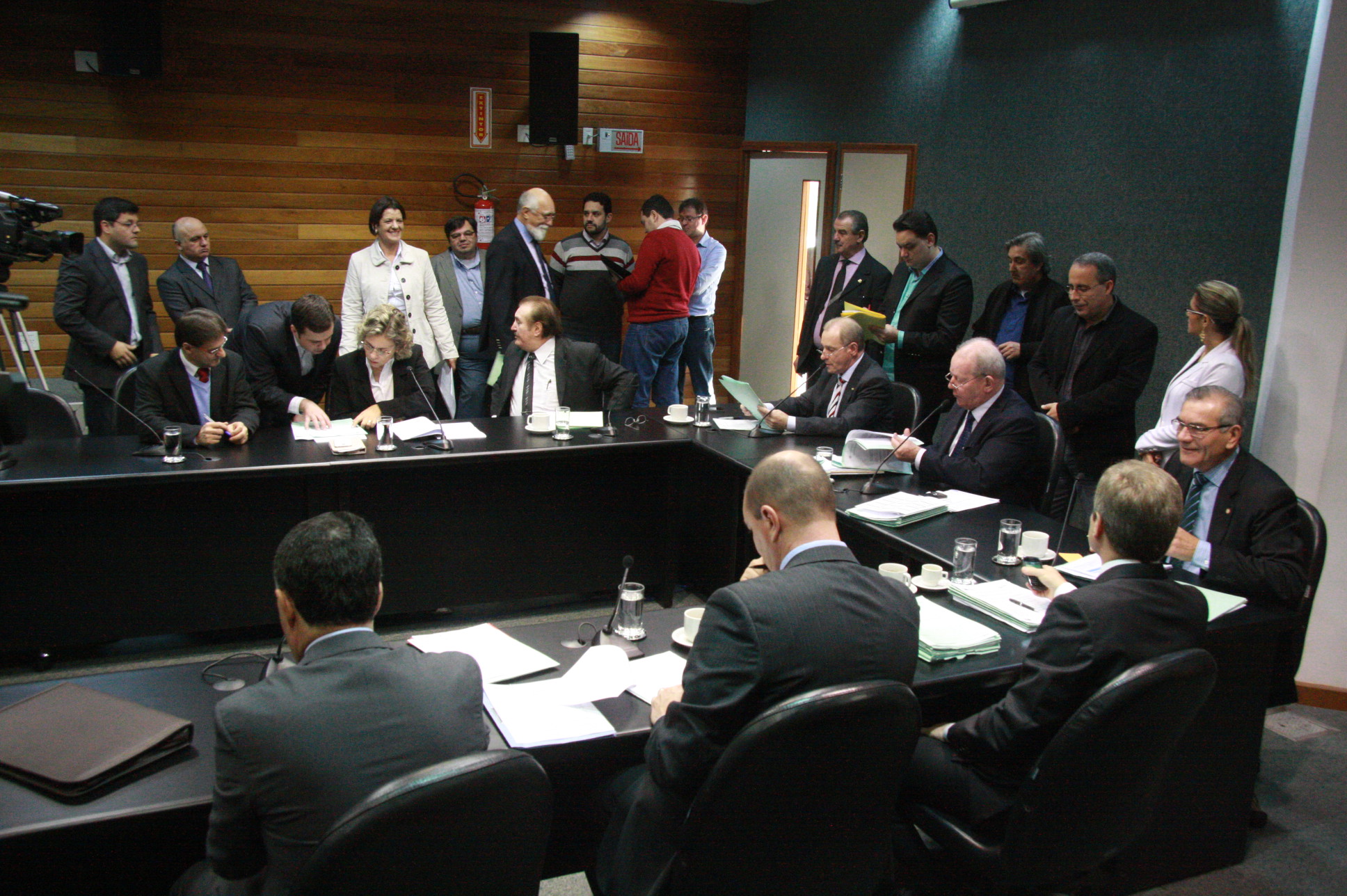 Reunião da Comissão de Constituição e Justiça. Foto: Jonas Lemos Campos/Agência AL