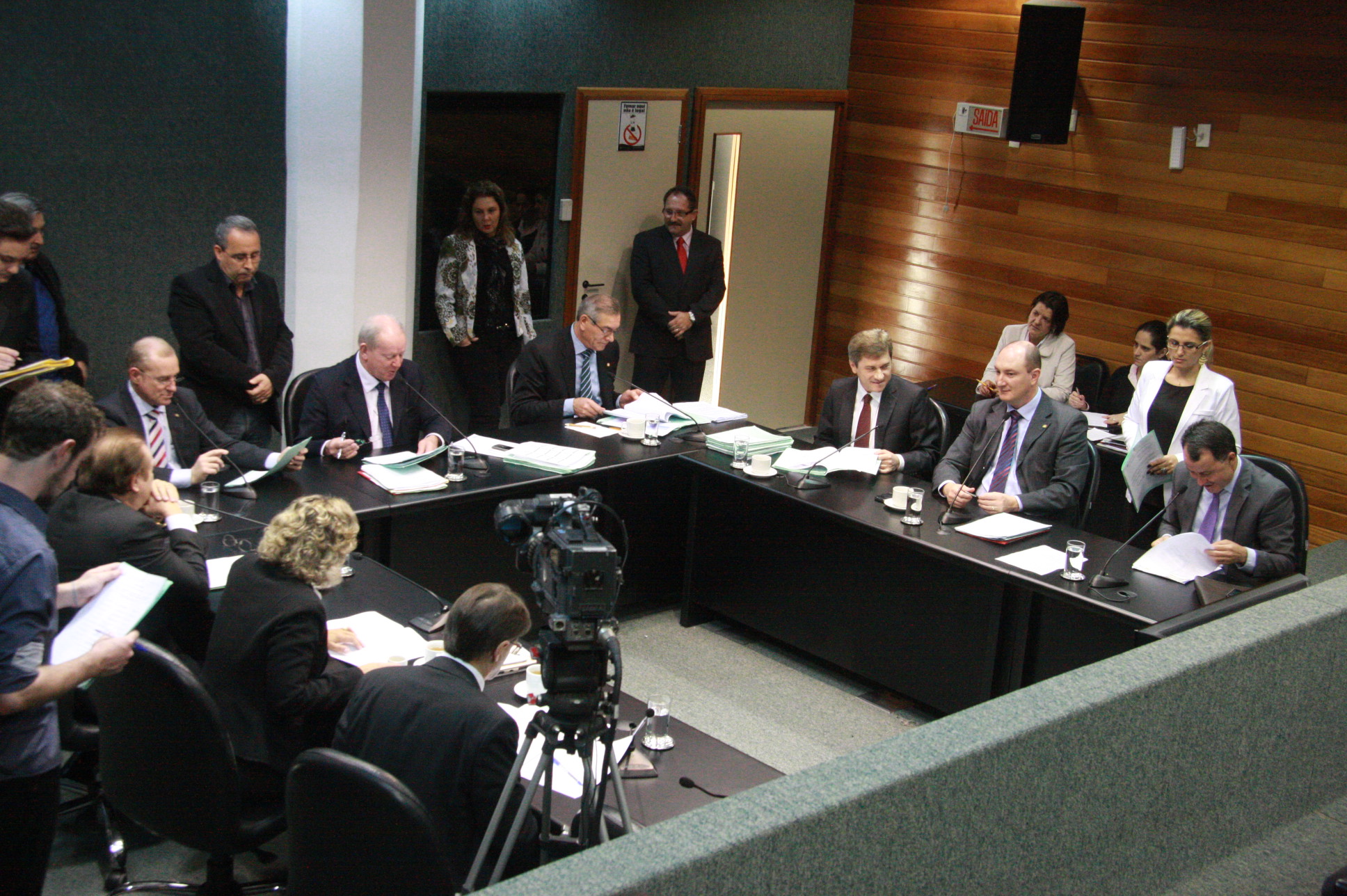 Reunião da Comissão de Constituição e Justiça. Foto: Jonas Lemos Campos/Agência AL