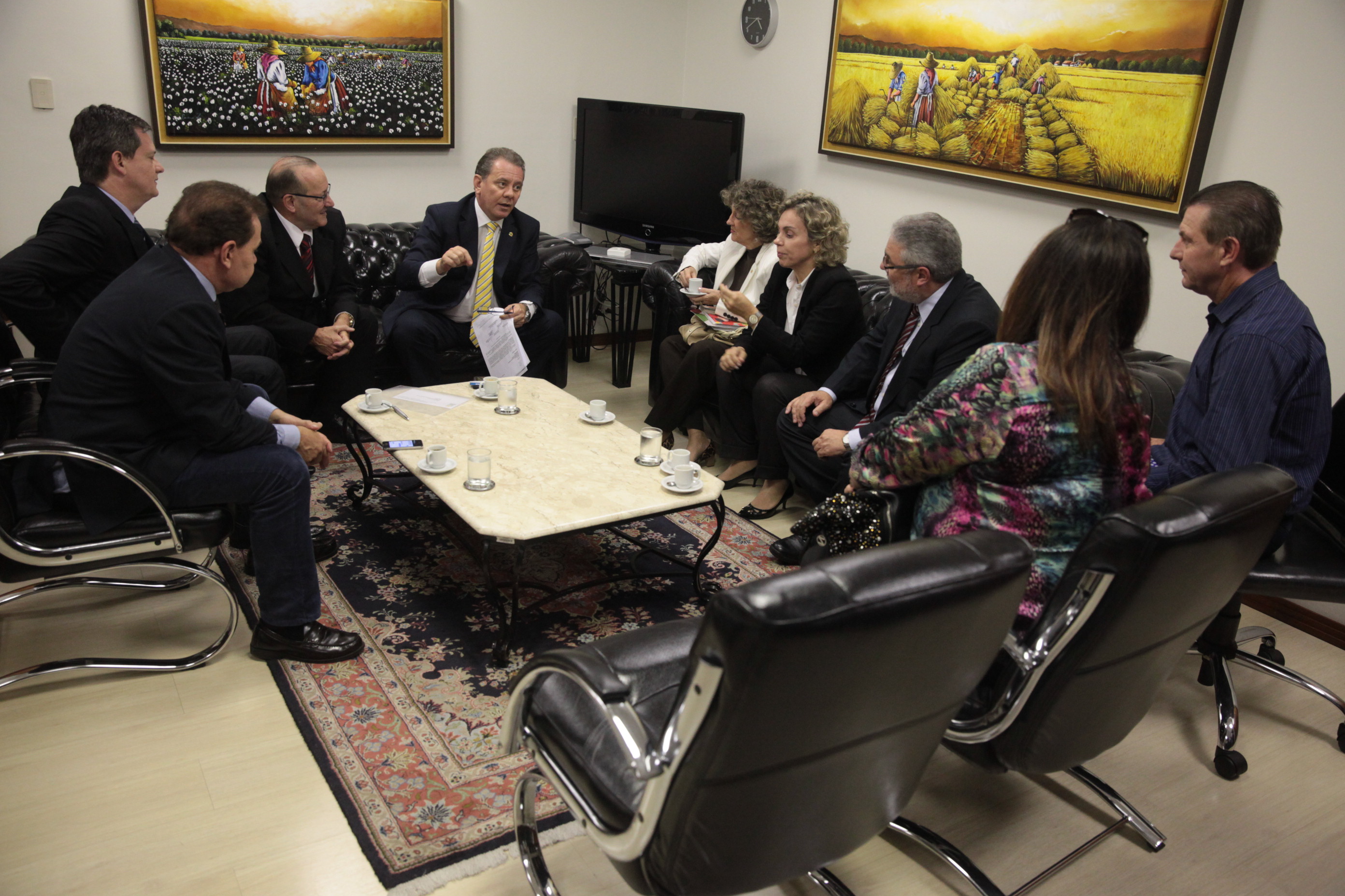 Visita - APAE - Blumenau - Foto: Lucas Gabriel Diniz / Agência AL