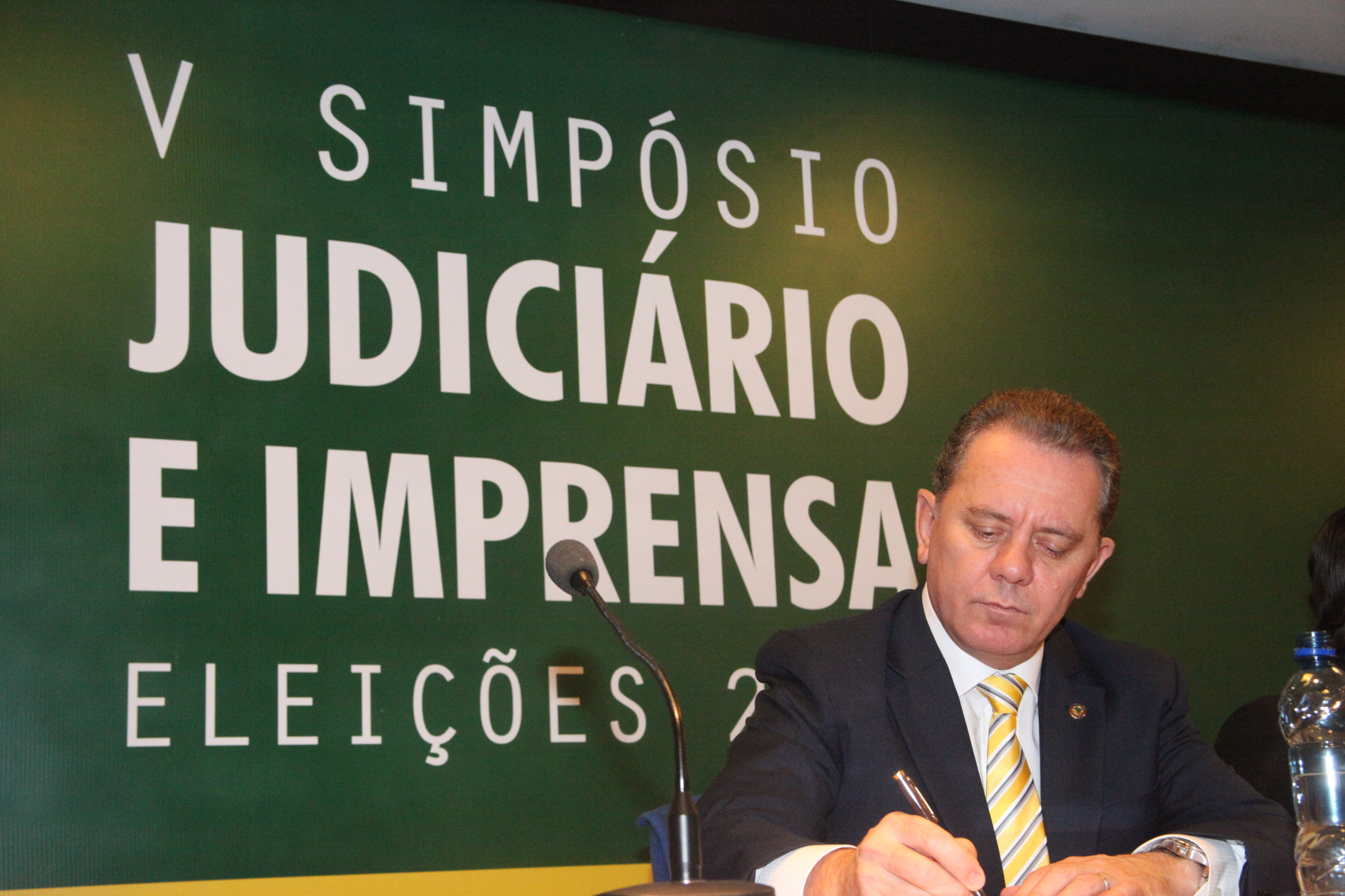 V Simpósio Judiciário e Imprensa. Foto: Fábio Queiroz / Agência AL