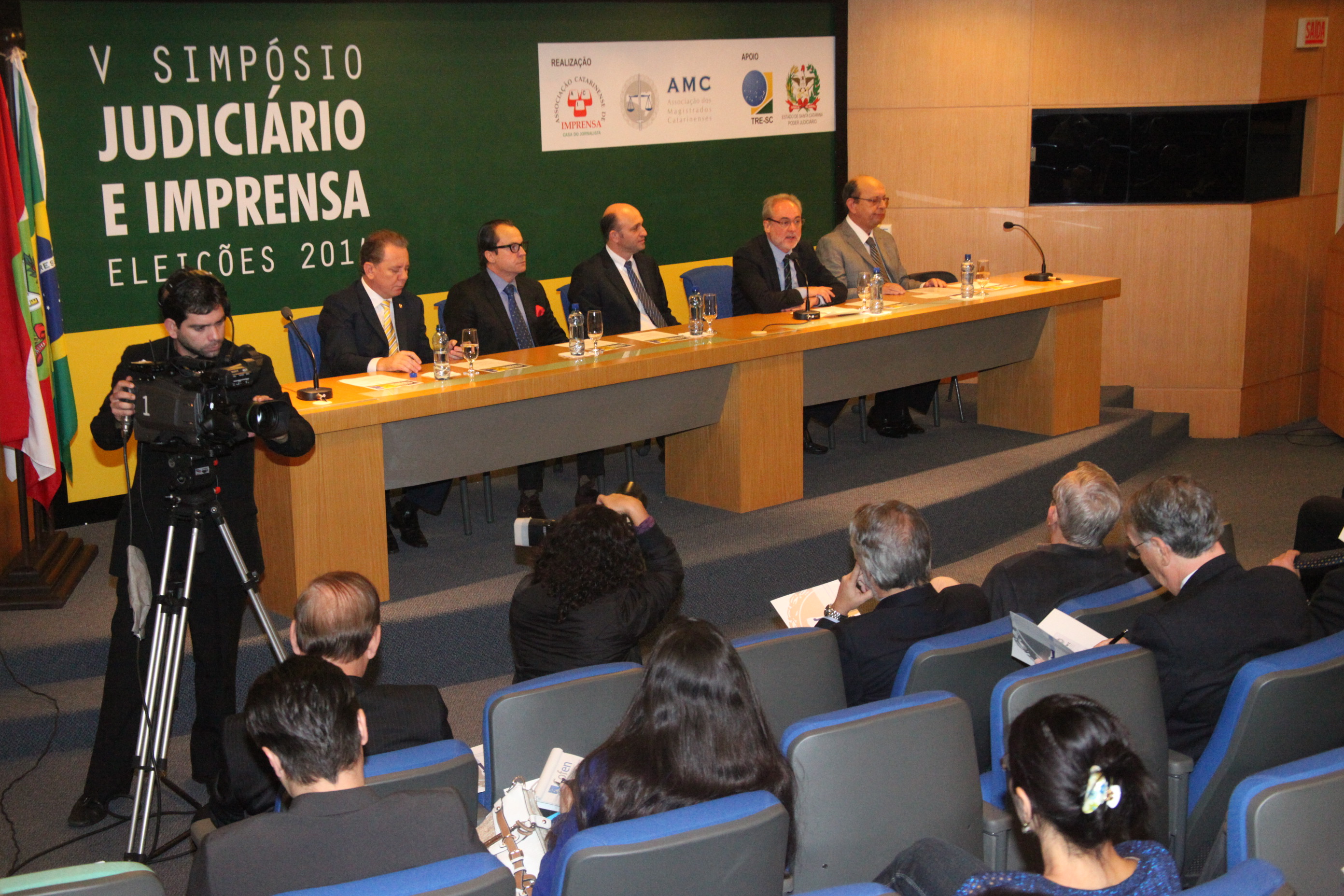 V Simpósio Judiciário e Imprensa. Foto: Fábio Queiroz / Agência AL