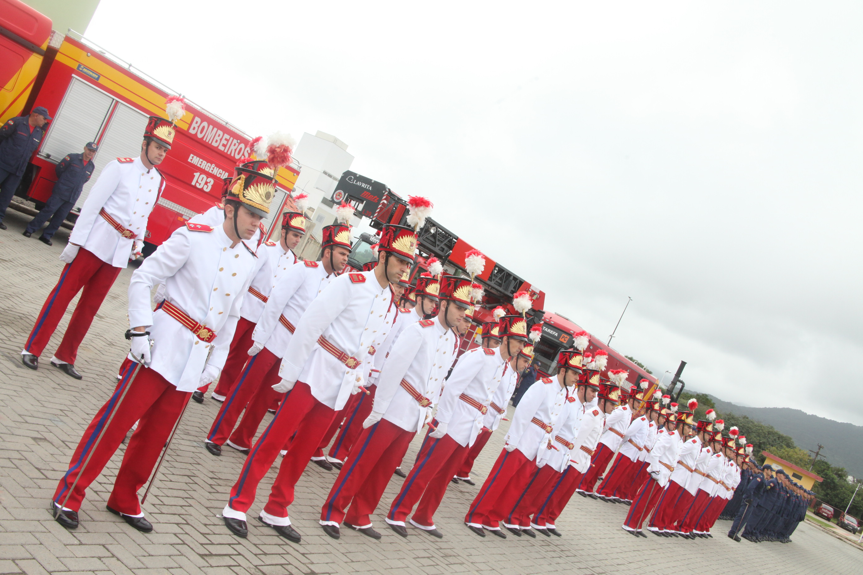Formatura Bombeiros Militares