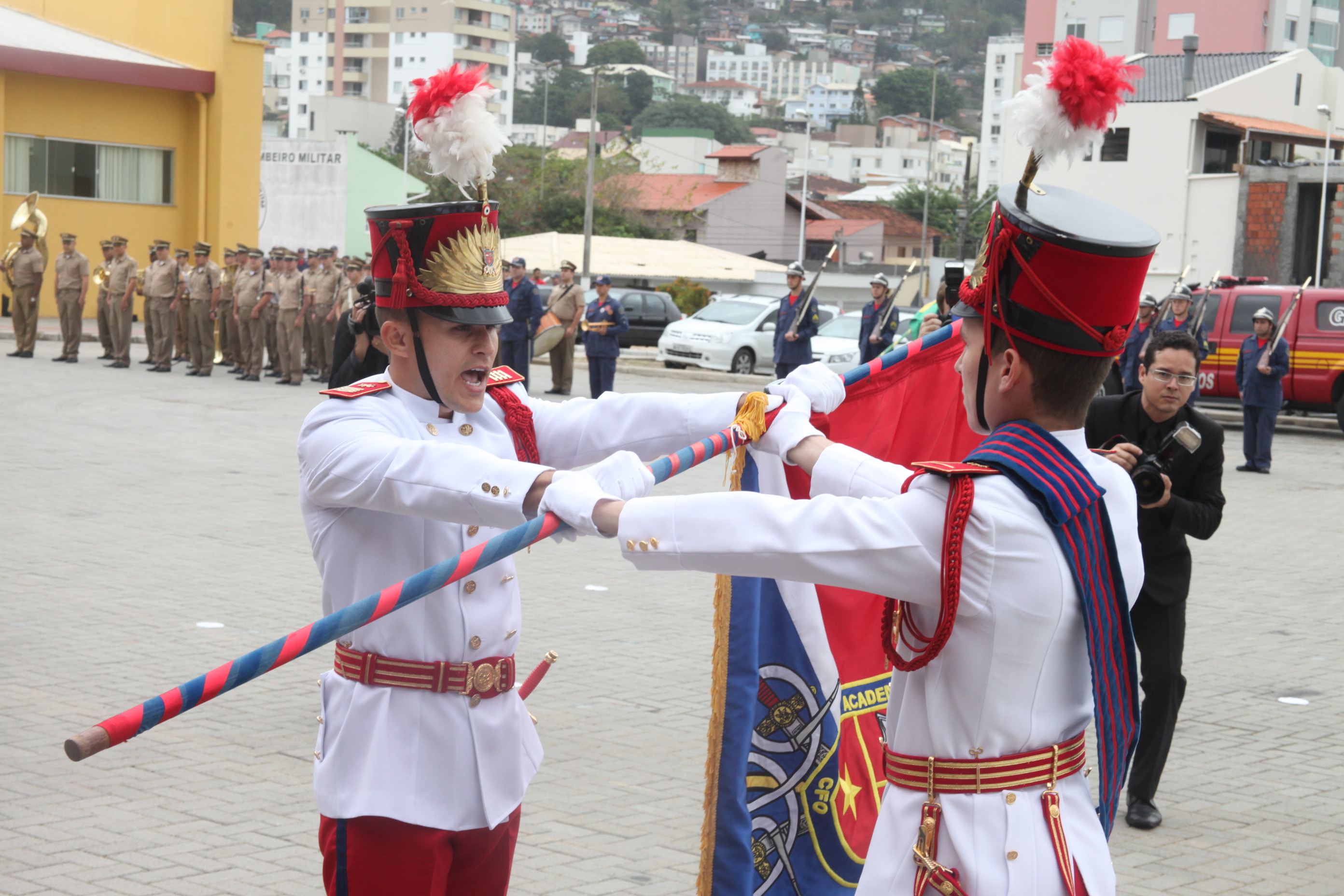 Formatura Bombeiros Militares. Foto: Fábio Queiroz / Agência AL