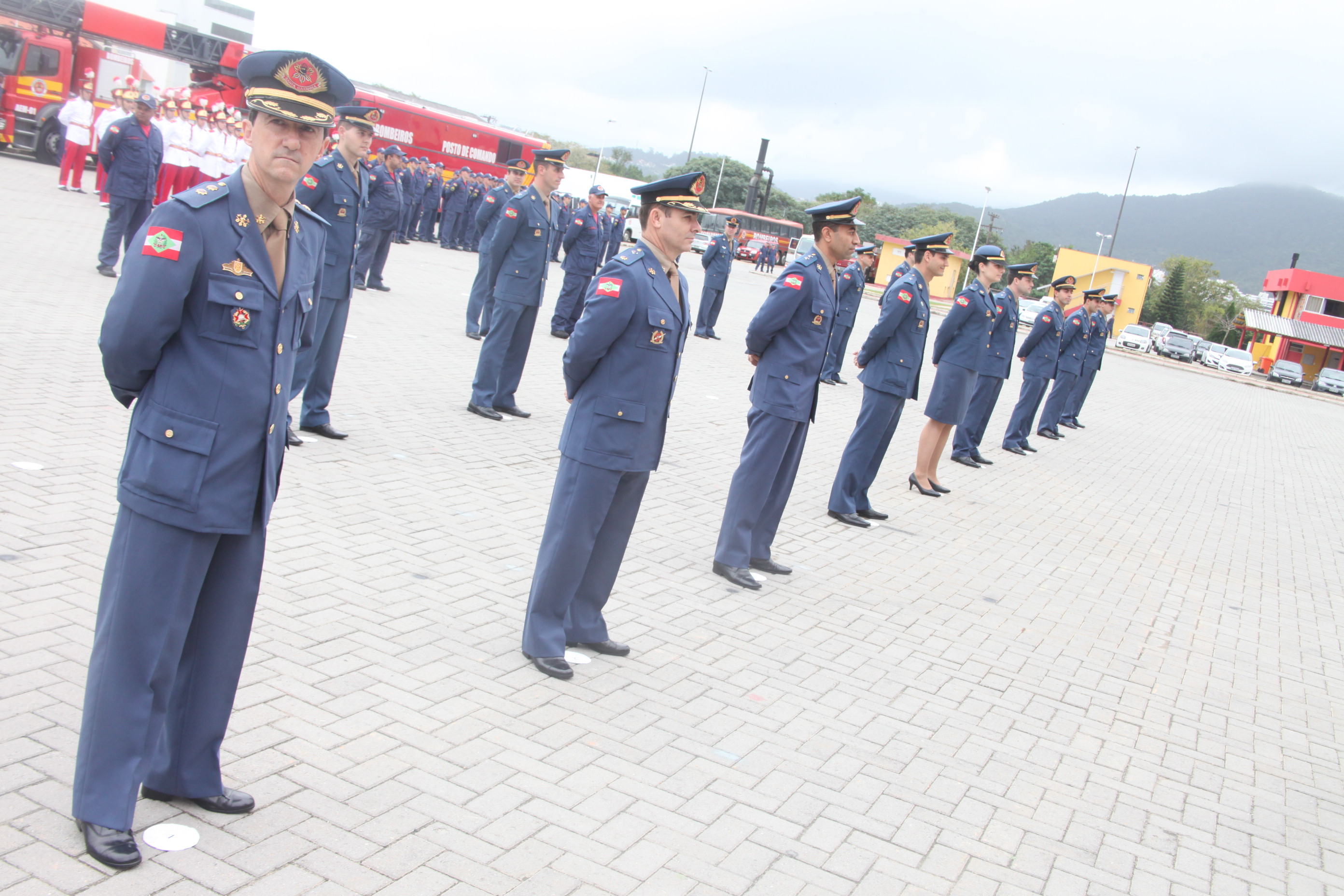 Formatura Bombeiros Militares. Foto: Fábio Queiroz / Agência AL