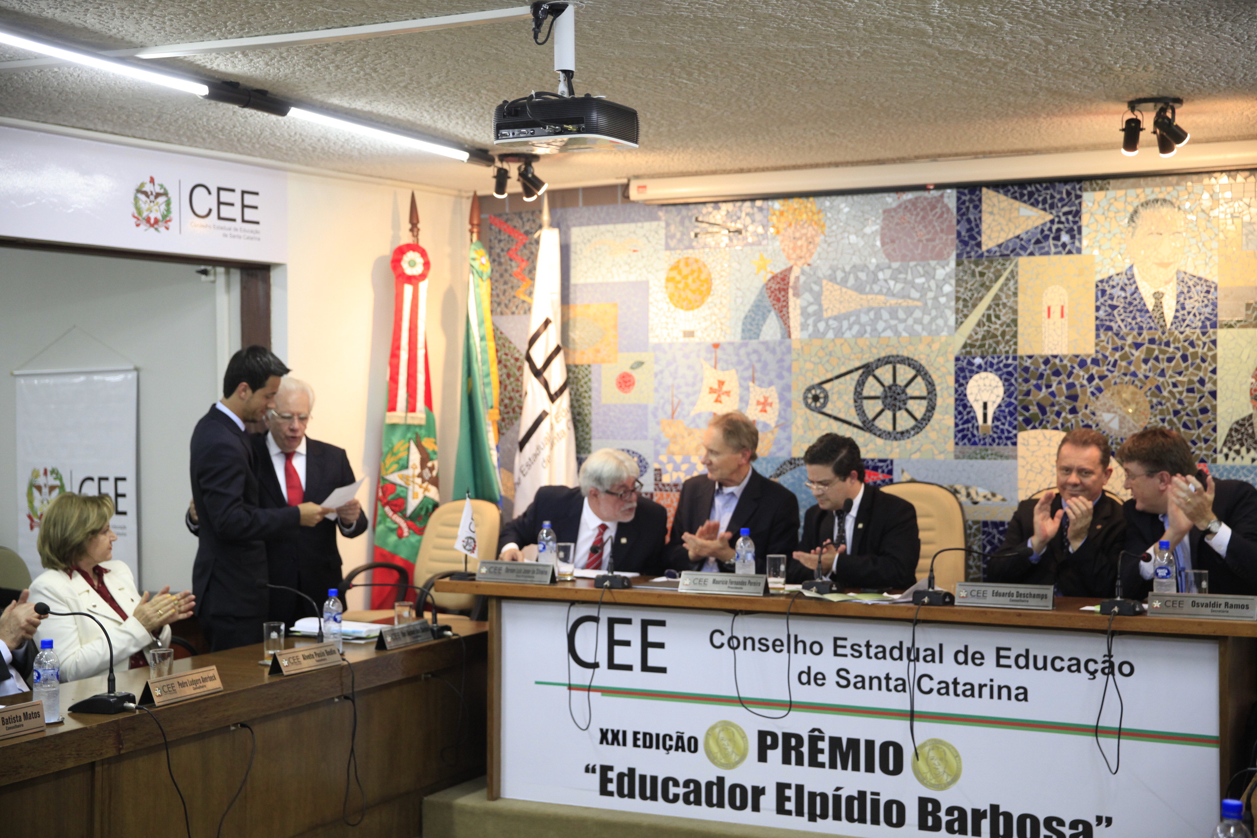 Posse no Conselho Estadual de Educação  Foto Carlos Kilian/Agência AL